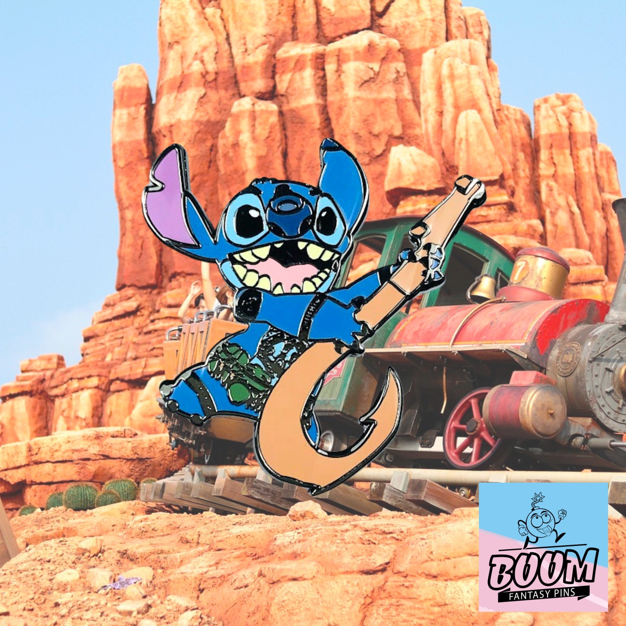 Épingle – Stitch en Maui de Lilo &amp; Stitch – Disney Fantasy