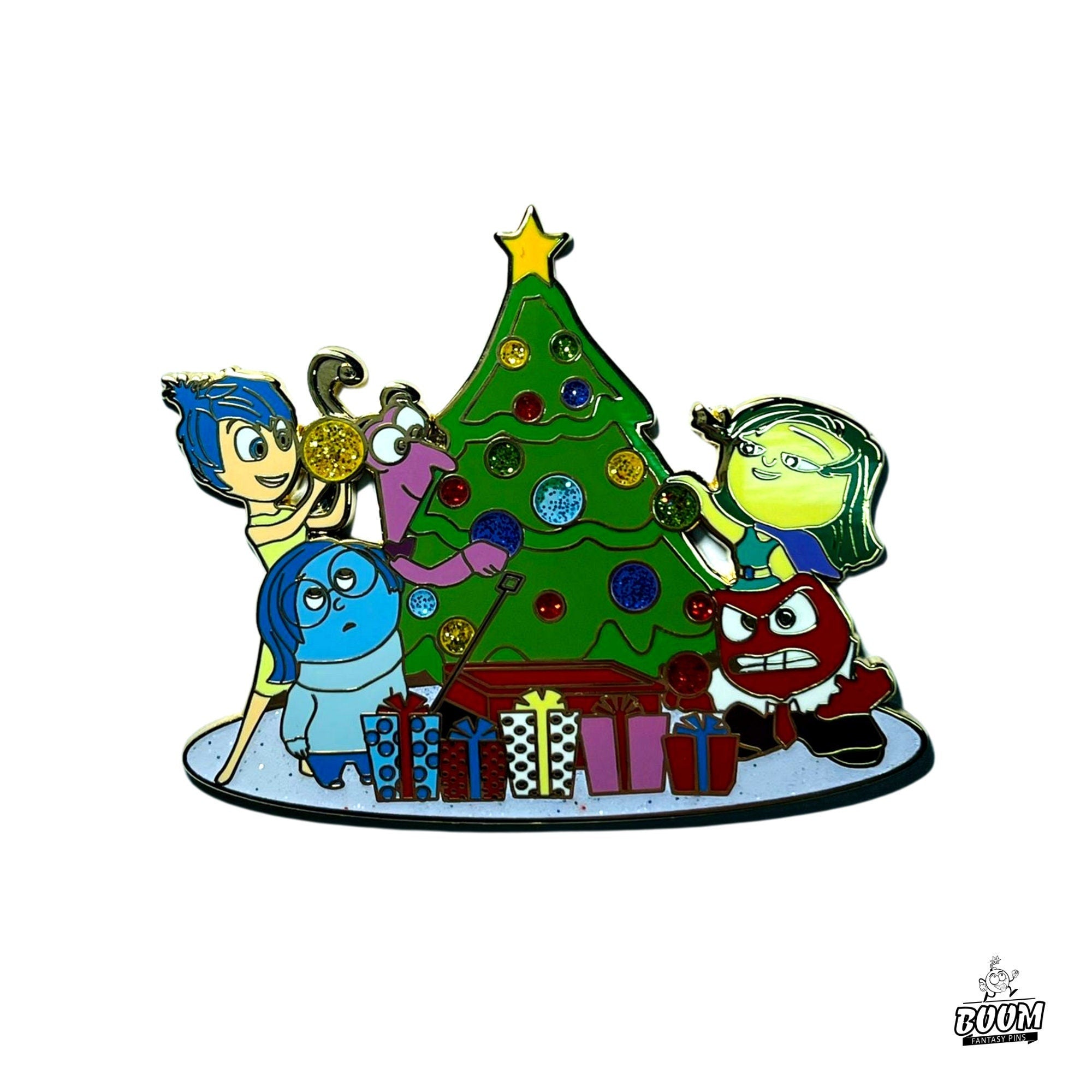 Pin – Alegría, Tristeza, Miedo, Asco e Ira desde adentro hacia afuera – Fantasía Disney