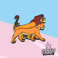 Pin – Nala y Simba de El Rey León – Disney Fantasy