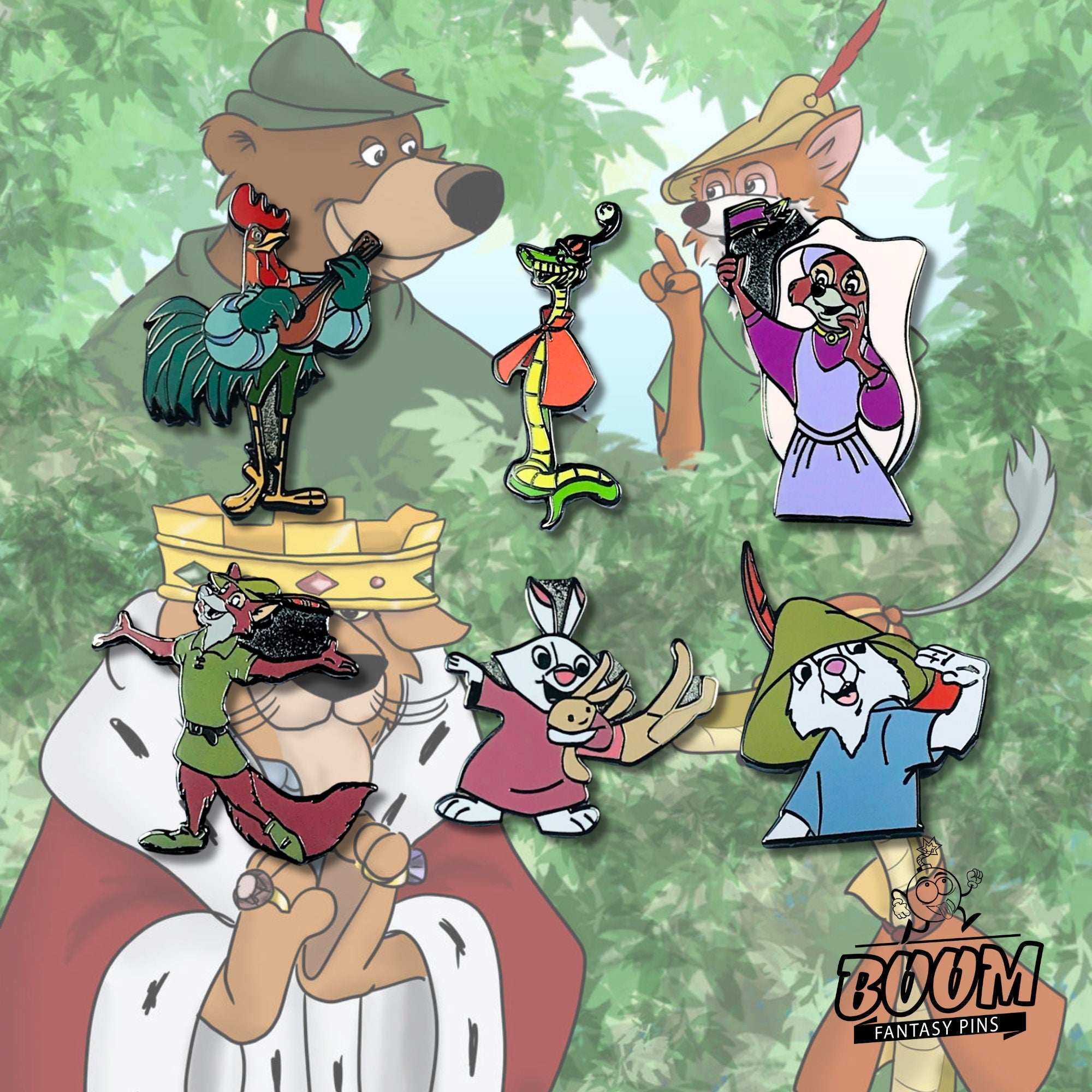 Pin's – Robin des Bois du film Robin des Bois – Disney Fantasy
