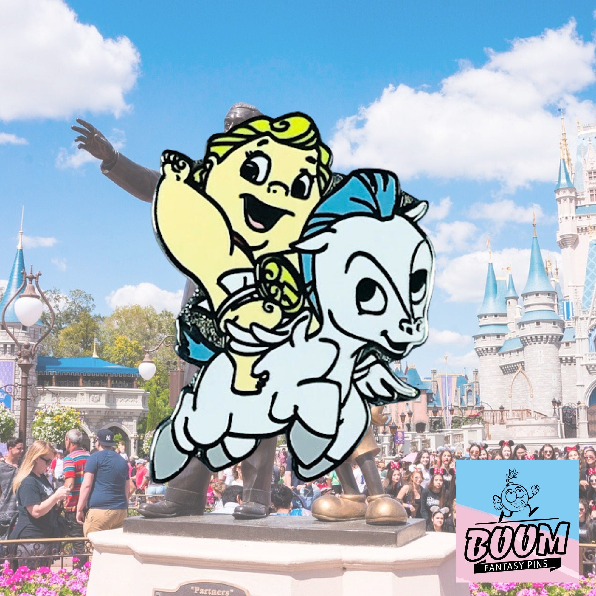 Pin's – Hercule et Pégase du film Hercule – Disney Fantasy