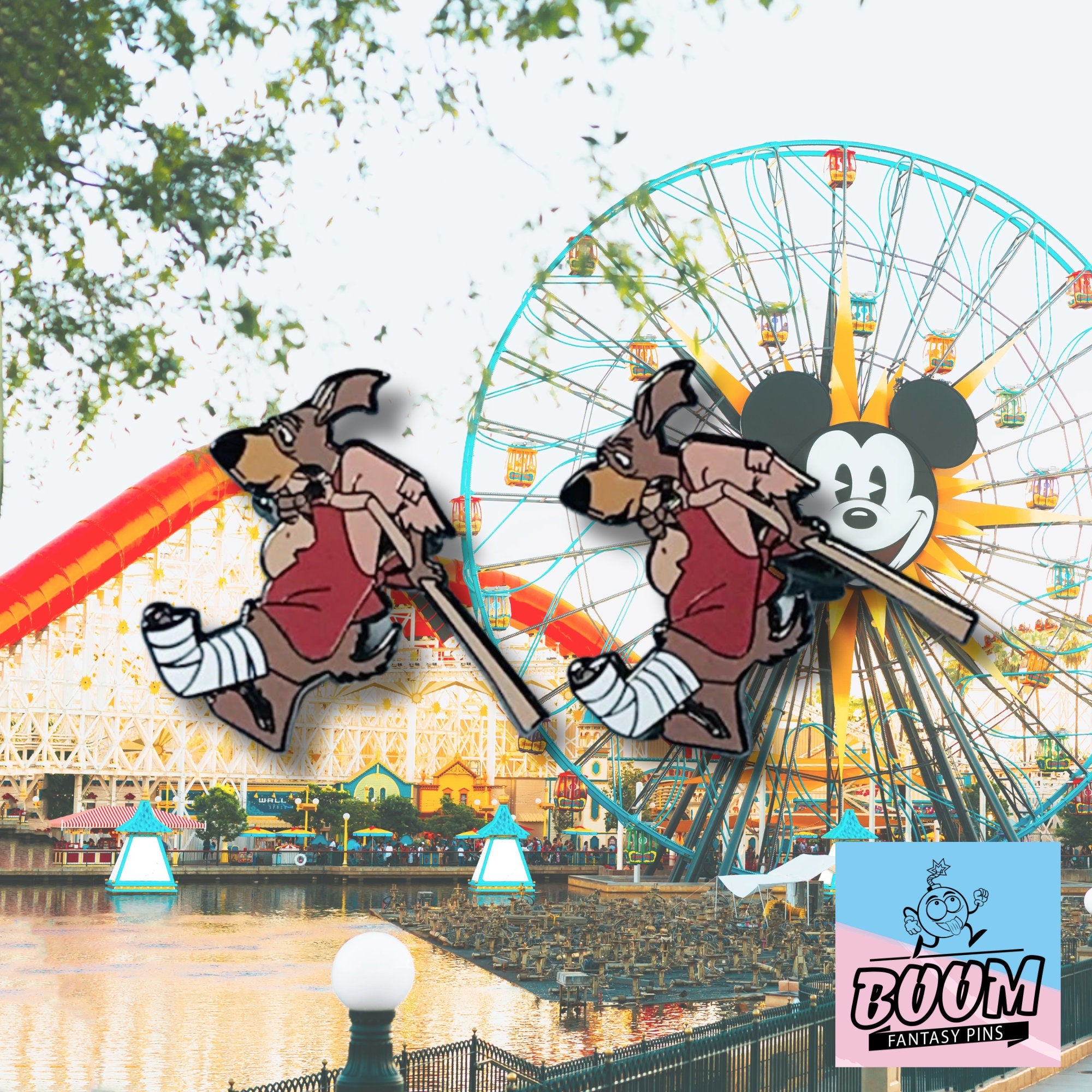 Cufflinks – Otto from Robin Hood – Disney Fantasy