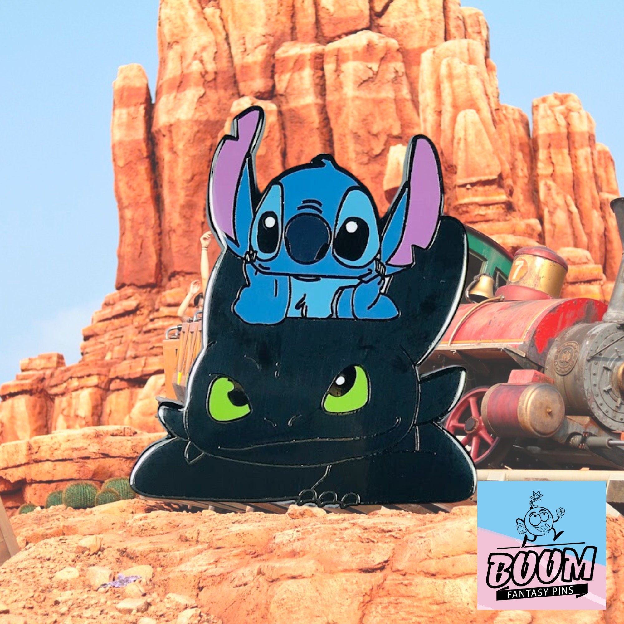 Épingle – Expérience 626 Stitch et Krokmou de Lilo et Stitch – Disney Fantasy