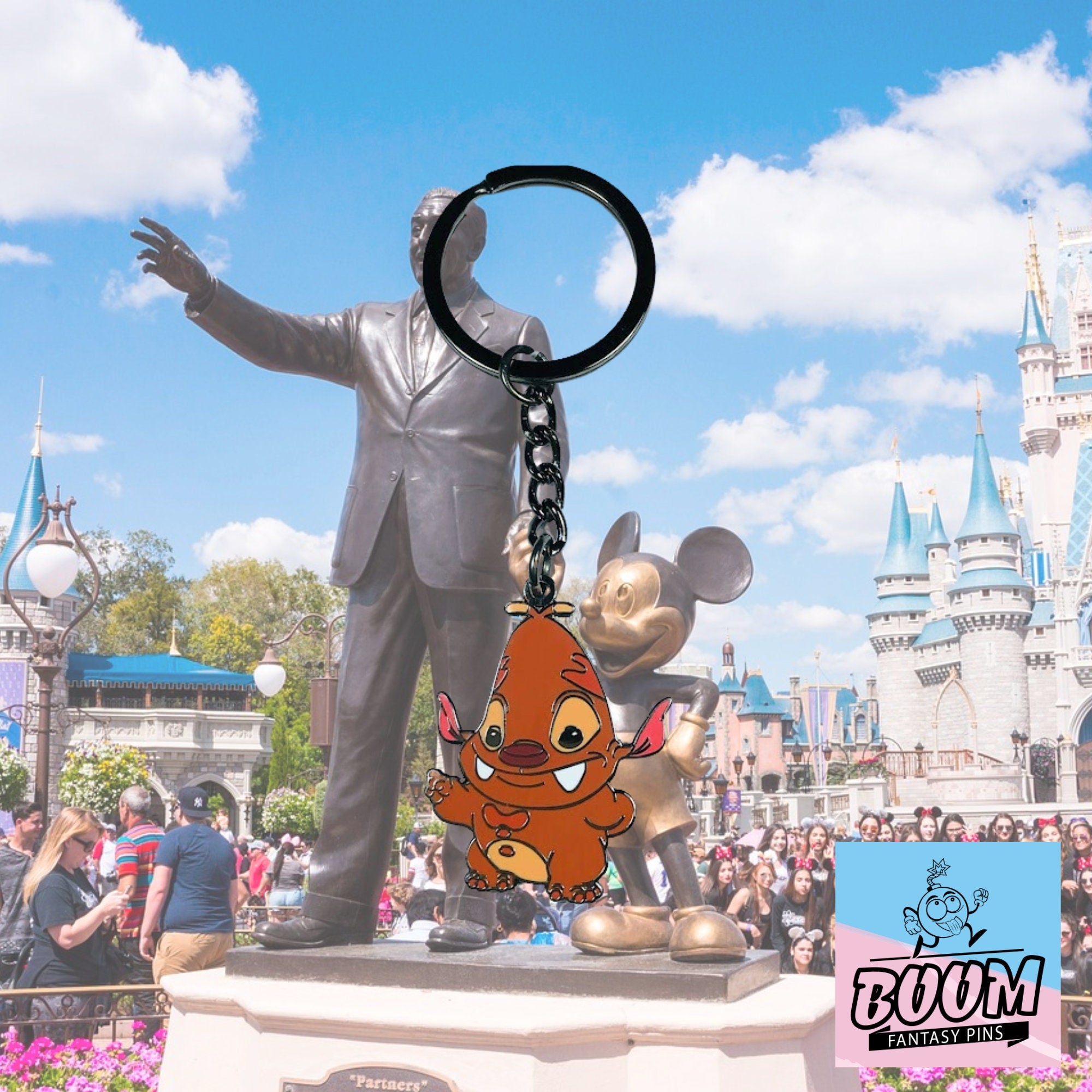 Llavero – Experimento Heckler 322 de Lilo y Stitch – Disney Fantasy