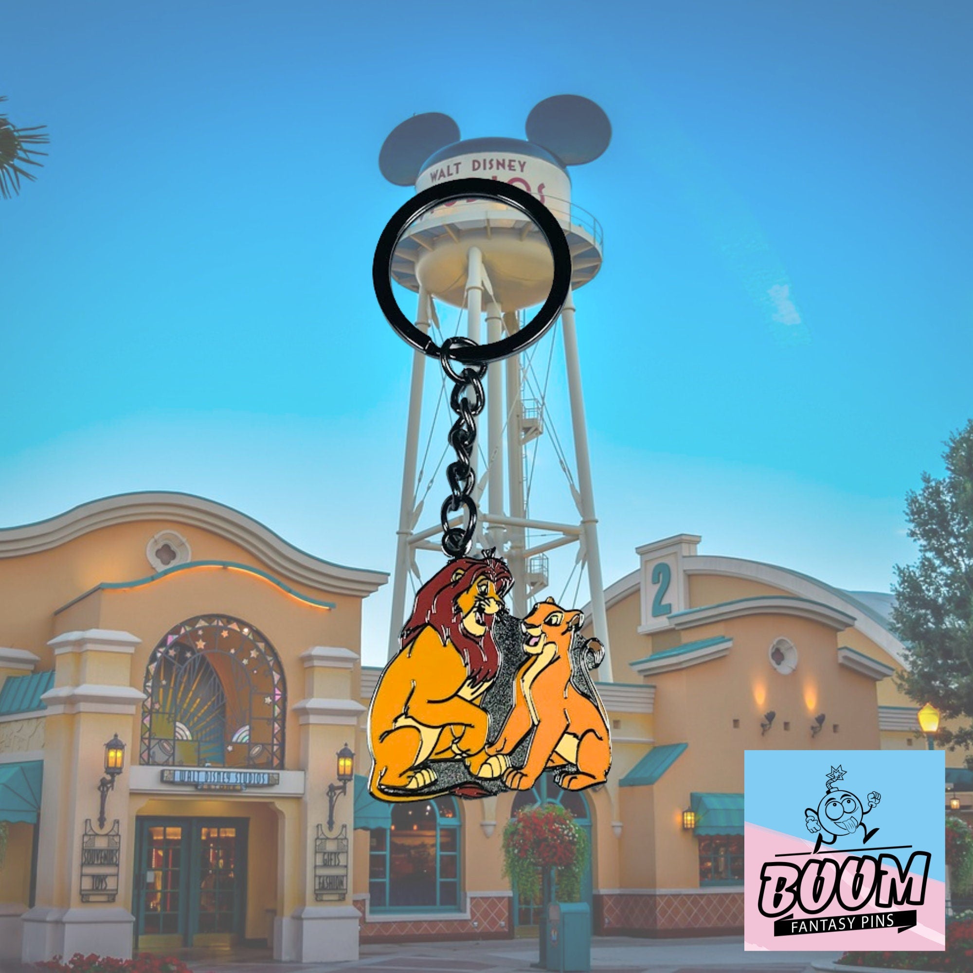 Porte-clés – Simba du Roi Lion – Disney Fantasy