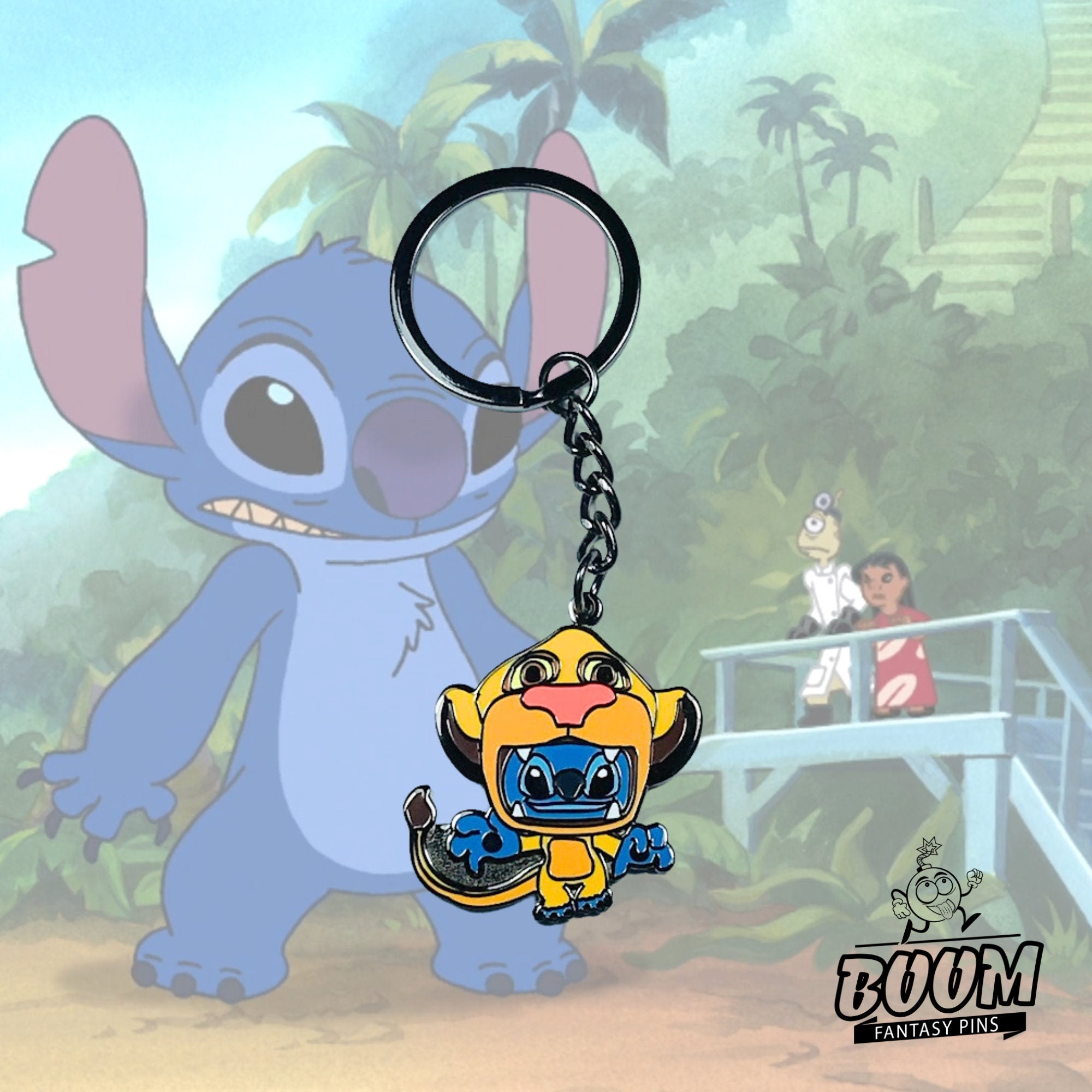 Porte-clés – Expérience 626 de Lilo &amp; Stitch – Disney Fantasy