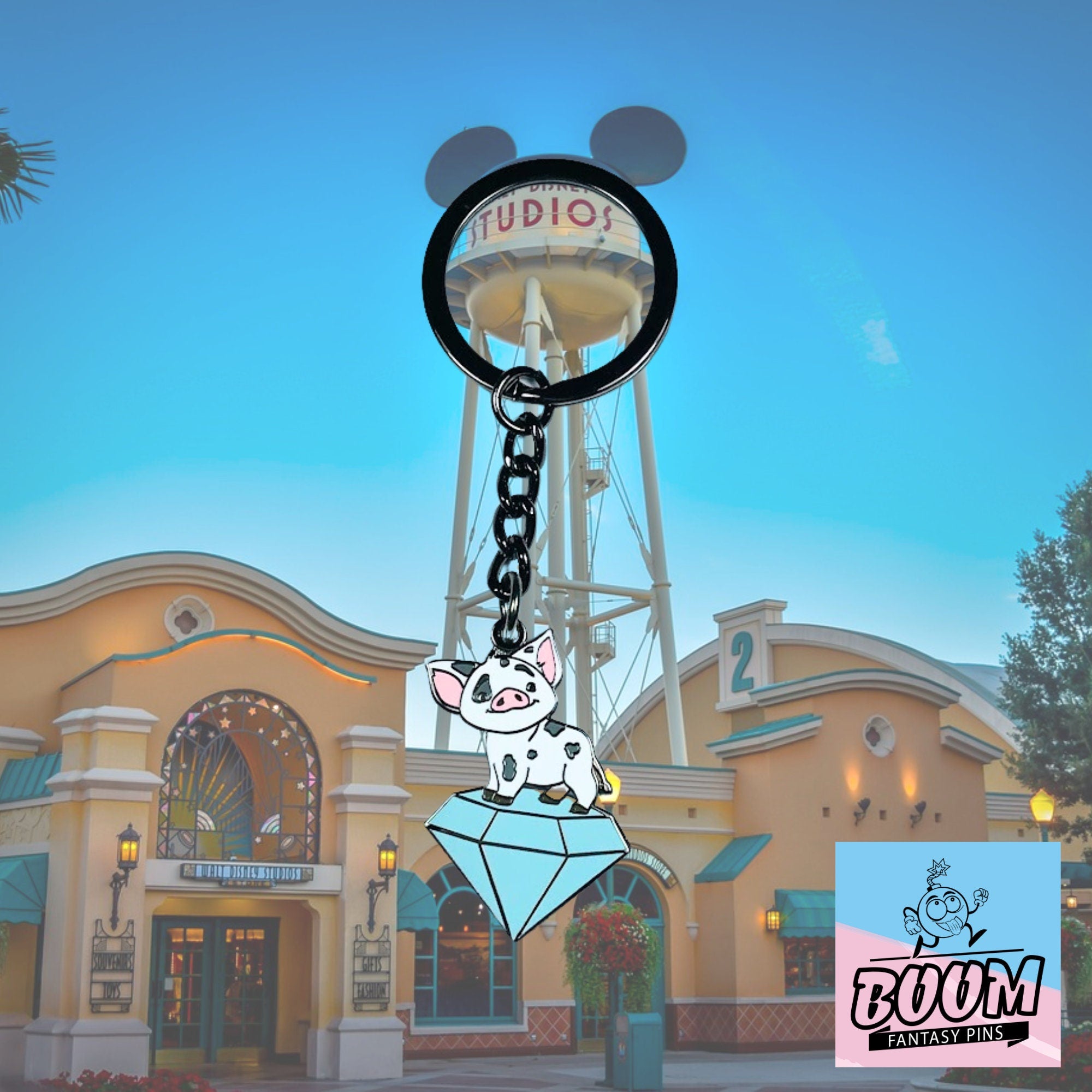 Llavero – Pua de Moana – Disney Fantasy