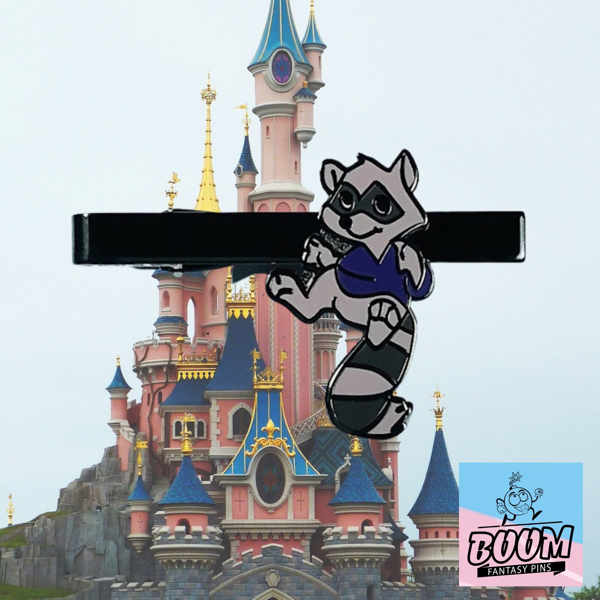 Pinza de corbata – Skippy el mapache de Robin Hood – Disney Fantasy