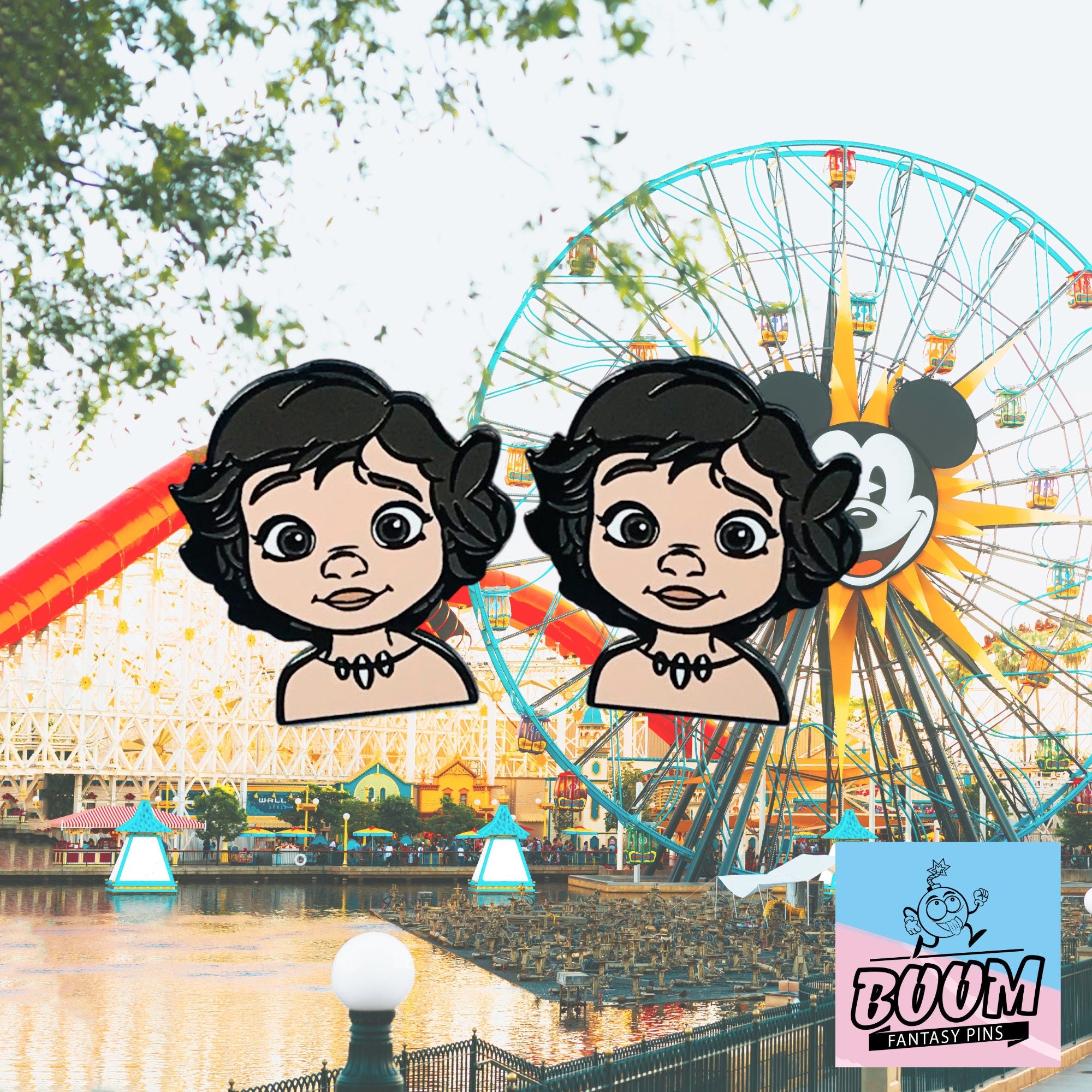 Cufflinks – Baby Moana from Moana – Disney Fantasy