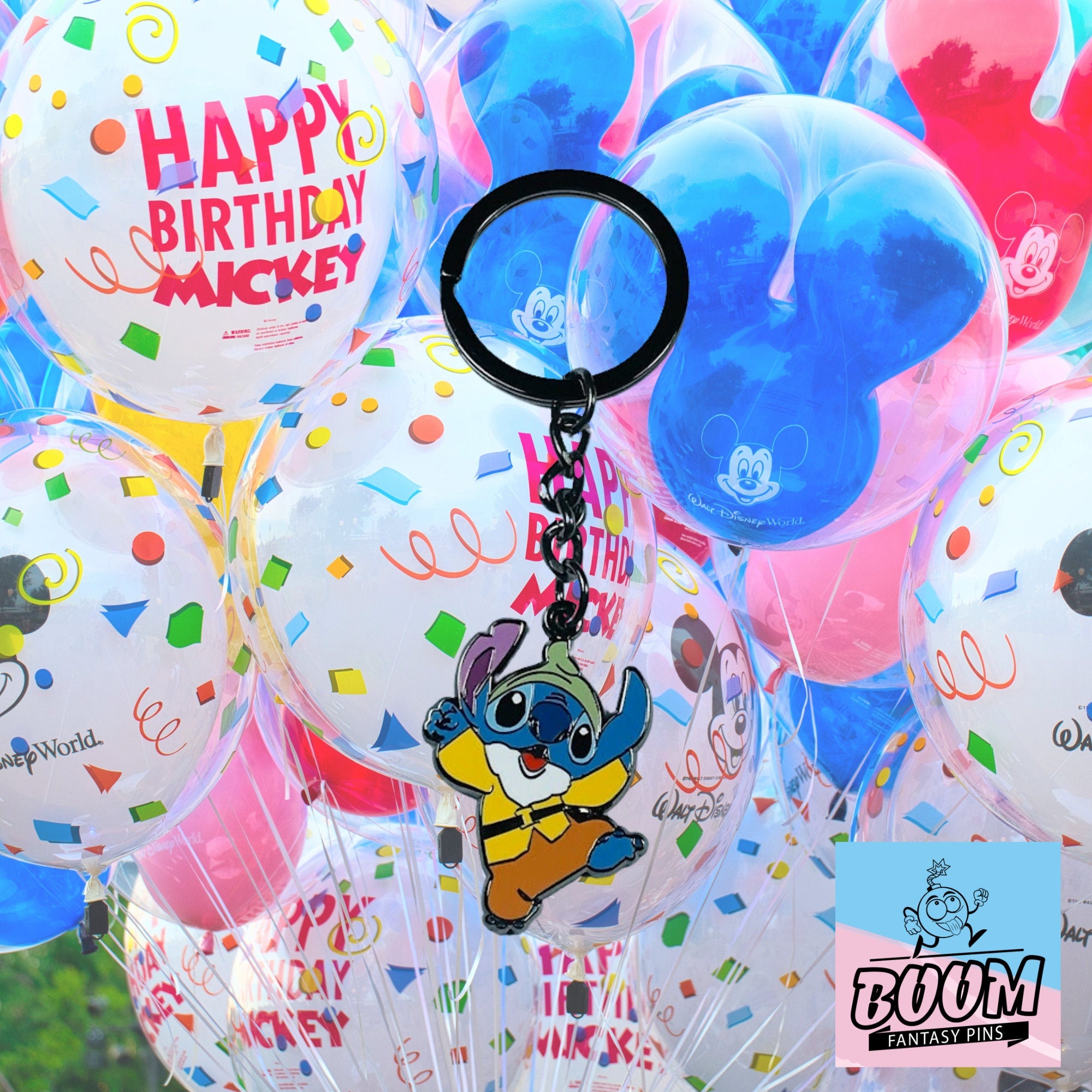 Llavero – Stitch Tímido de Lilo &amp; Stitch – Disney Fantasy