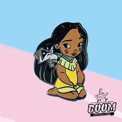 Pin – Bebé Pocahontas y Meeko de Pocahontas – Disney Fantasy