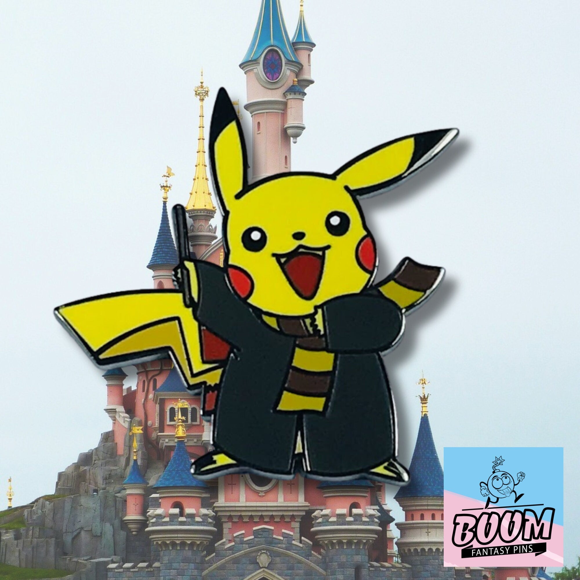 Pin – Pikachu de Pokémon como Harry Potter – Disney Fantasy