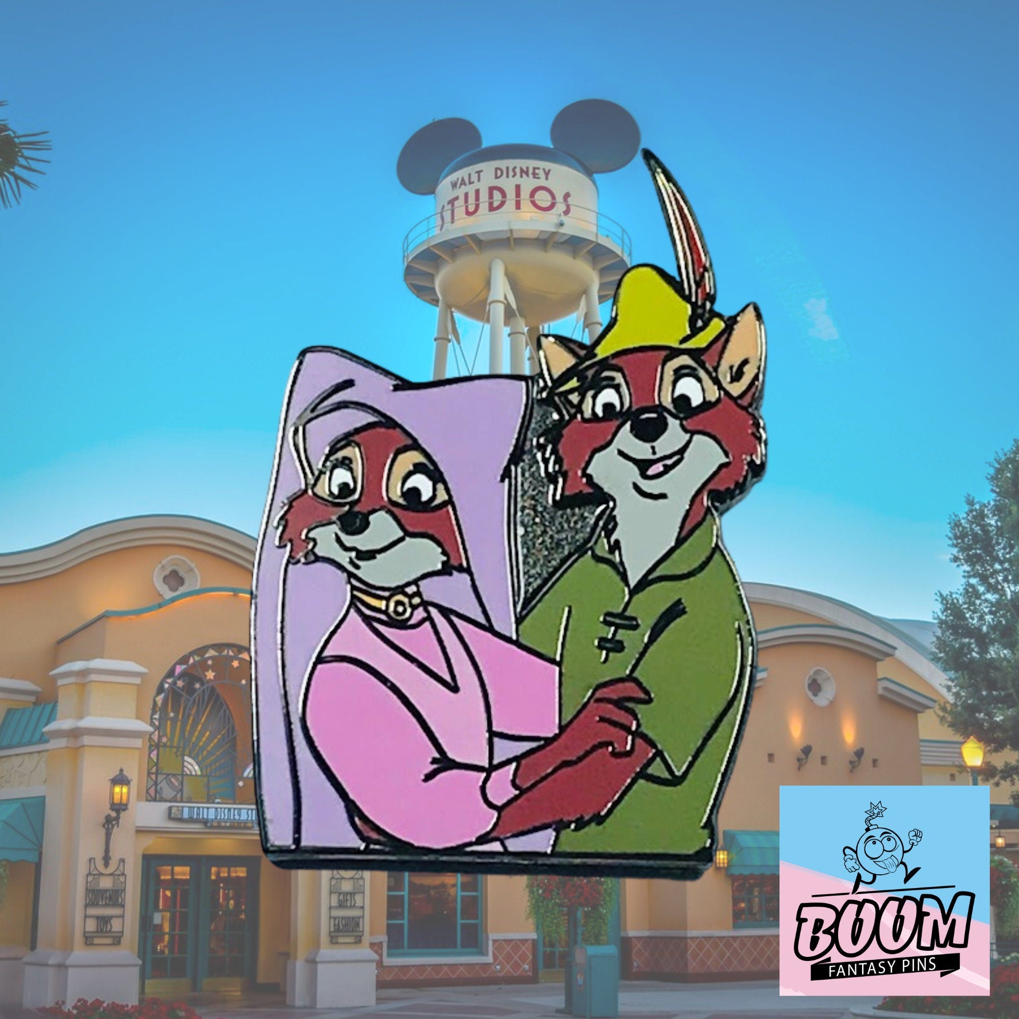 Pin – Maid Marian and Robin Hood from Robin Hood – Disney Fantasy