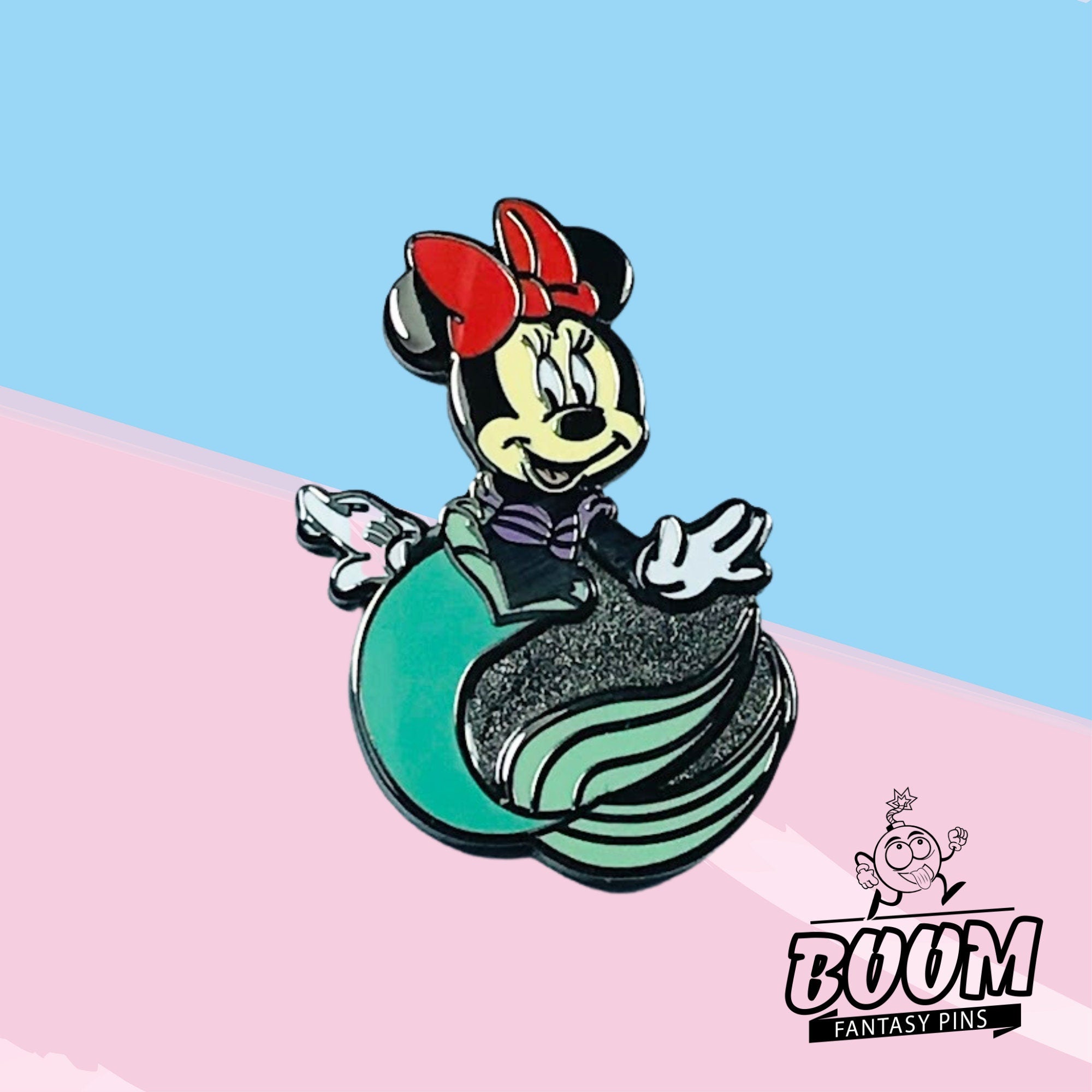 Pin's – Minnie Mouse en Ariel de La Petite Sirène – Disney Fantasy