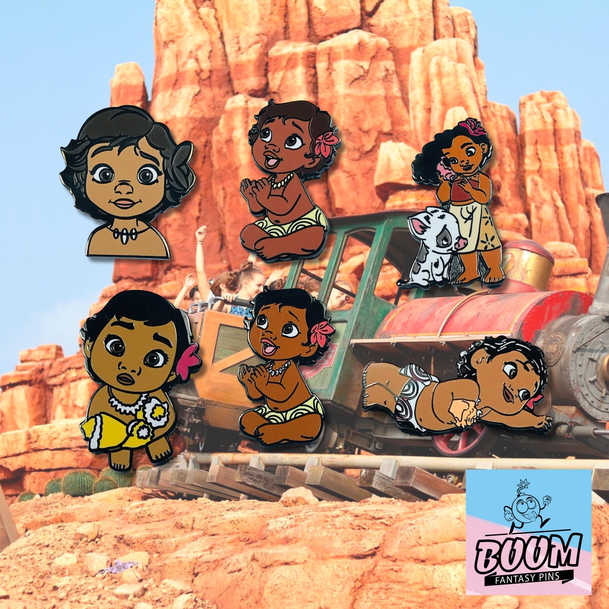 Pin – Moana from Moana – Disney Fantasy