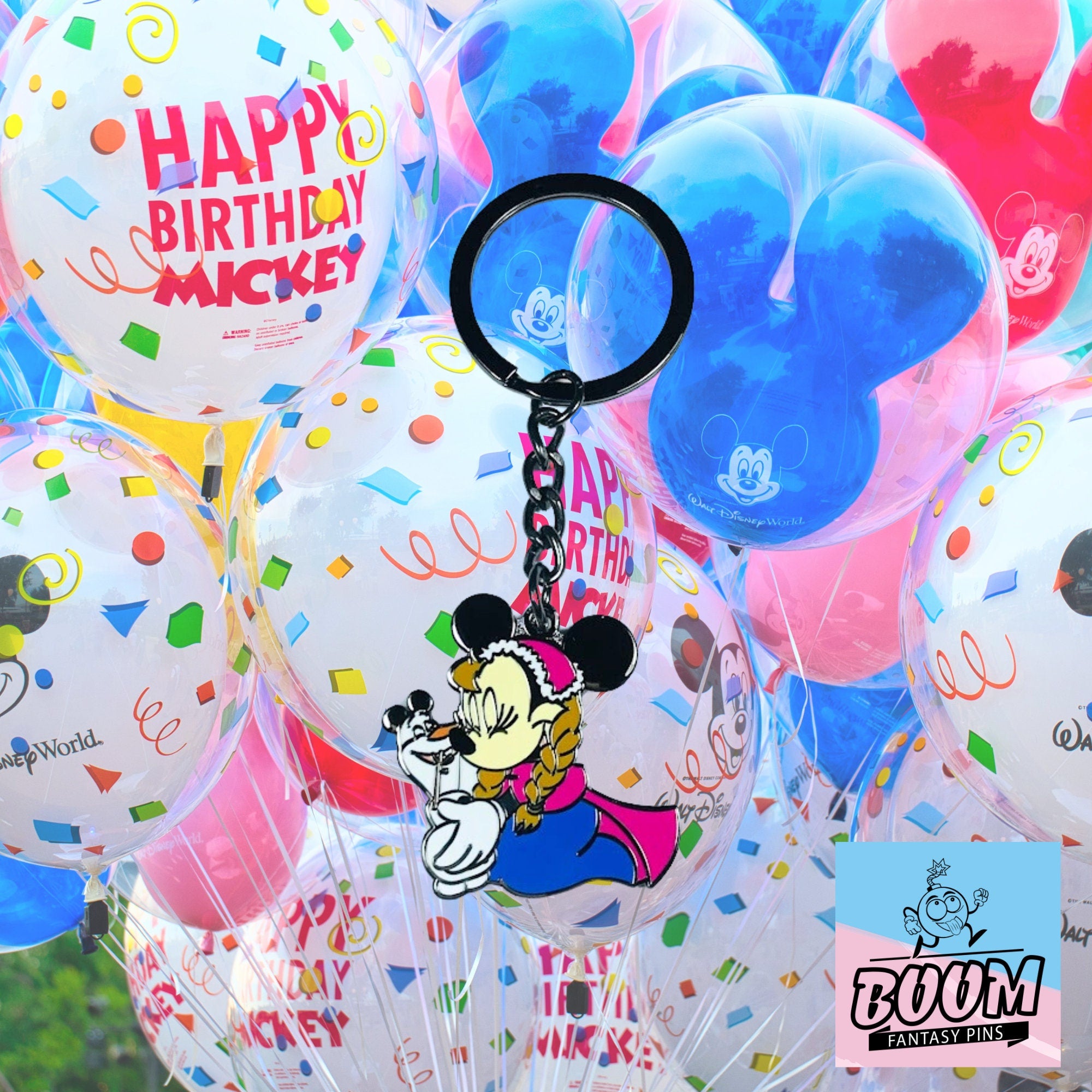 Porte-clés – Minnie Mouse en Anna de La Reine des Neiges – Disney Fantasy