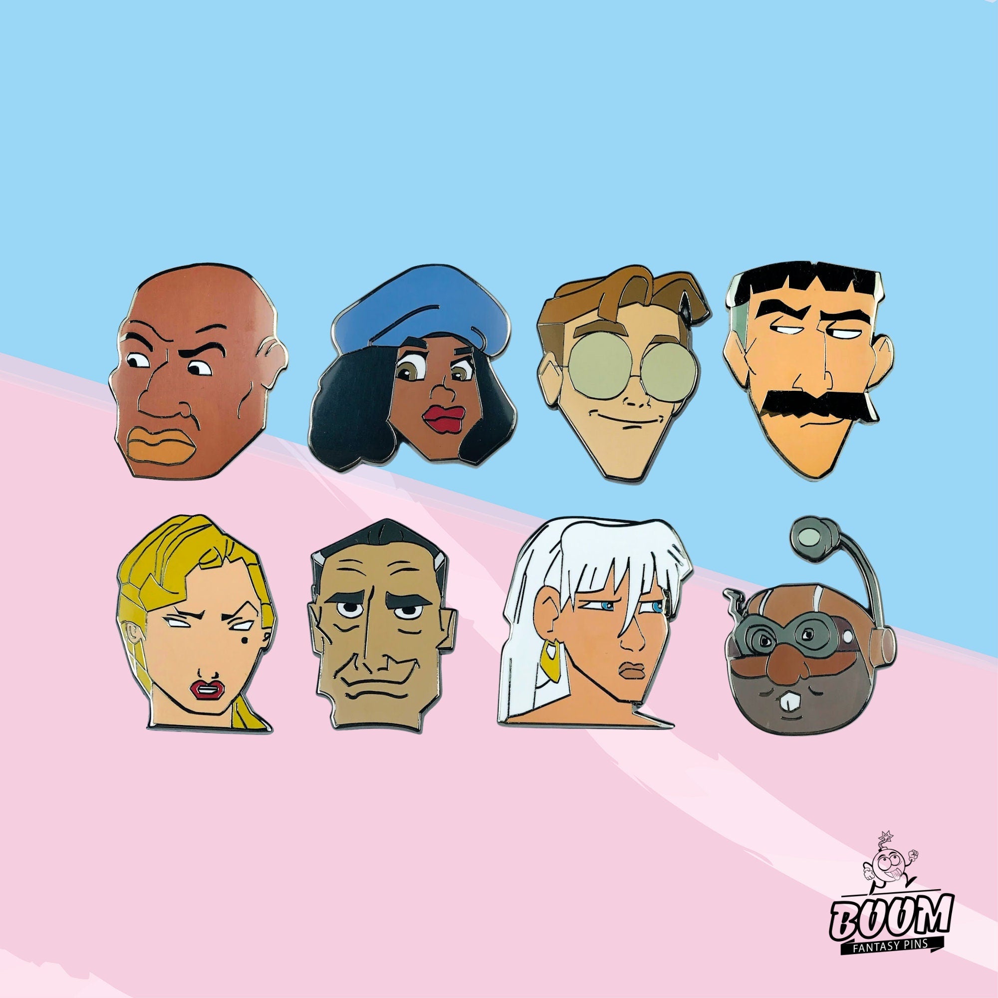 Pin's – Princesse Kida d'Atlantide, l'empire perdu – Disney Fantasy