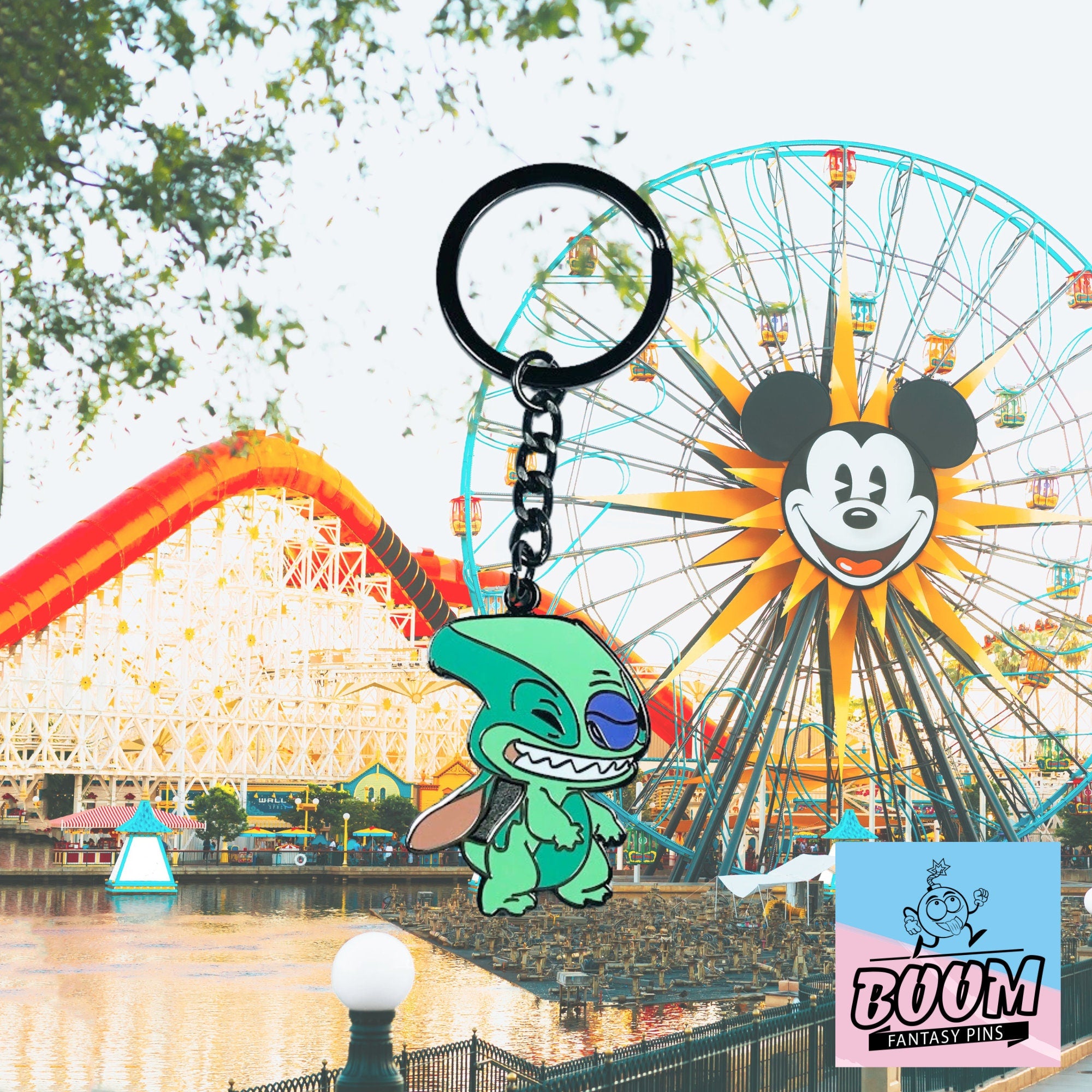 Llavero – Experimento de la trituradora 134 de Lilo y Stitch – Disney Fantasy