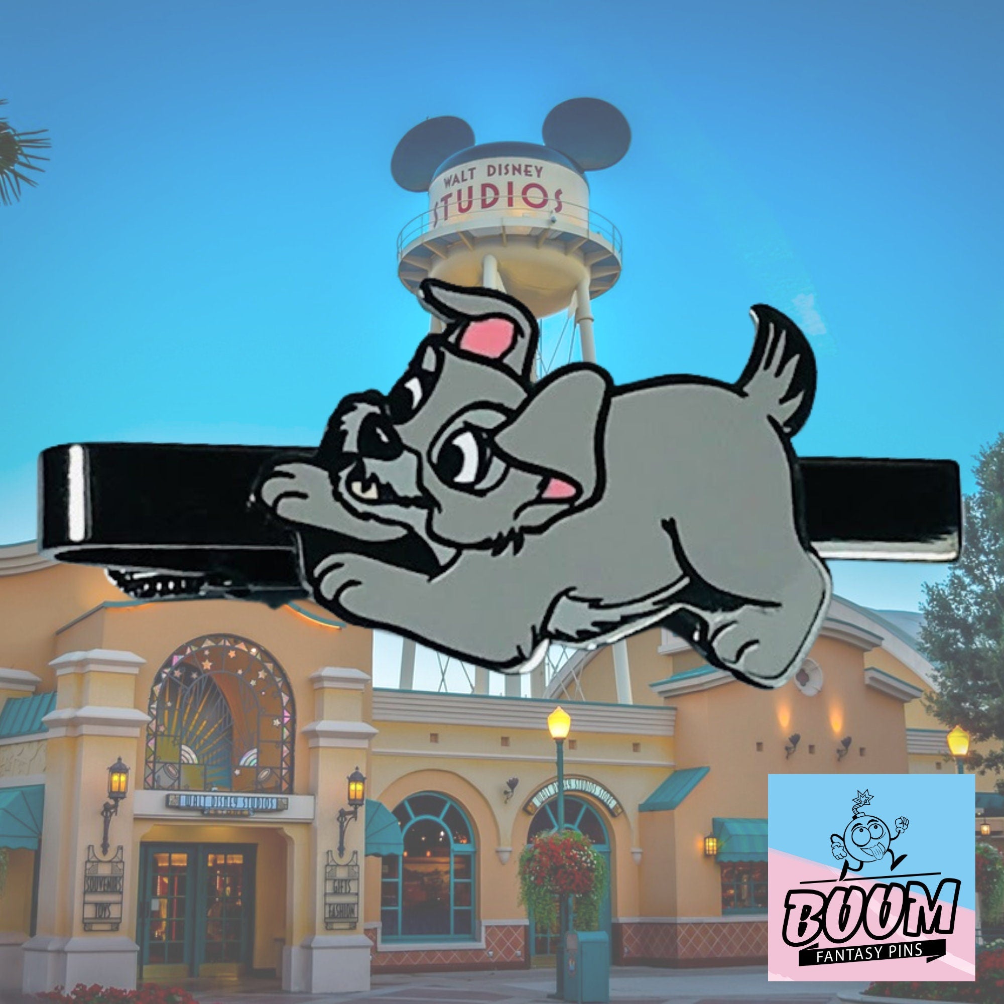 Tie Clip – Scamp from Lady and the Tramp II – Disney Fantasy
