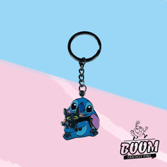 Llavero – Experimento 626 Stitch y Desdentao de Lilo y Stitch – Disney Fantasy