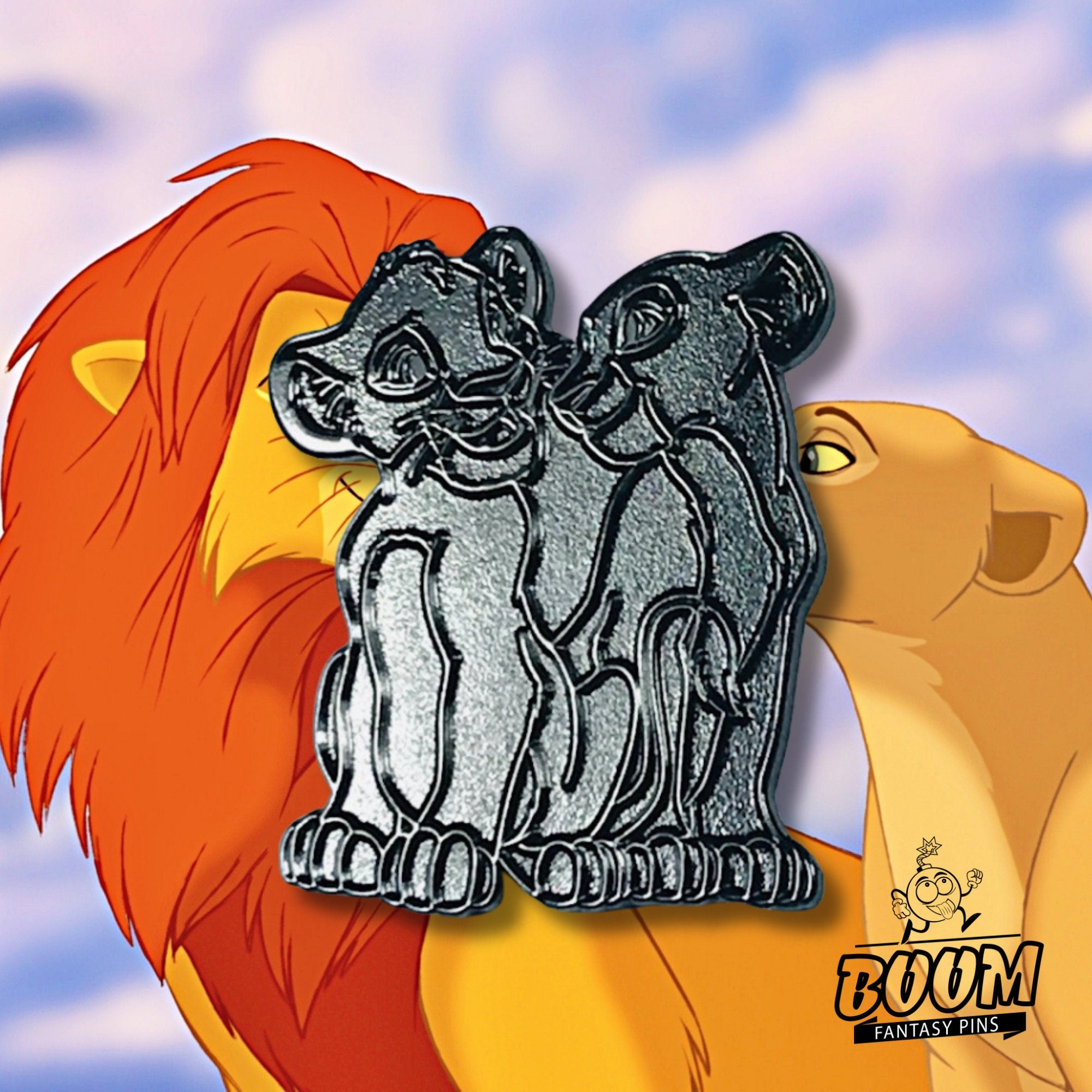 Pin – Simba y Nala de El Rey León – Disney Fantasy