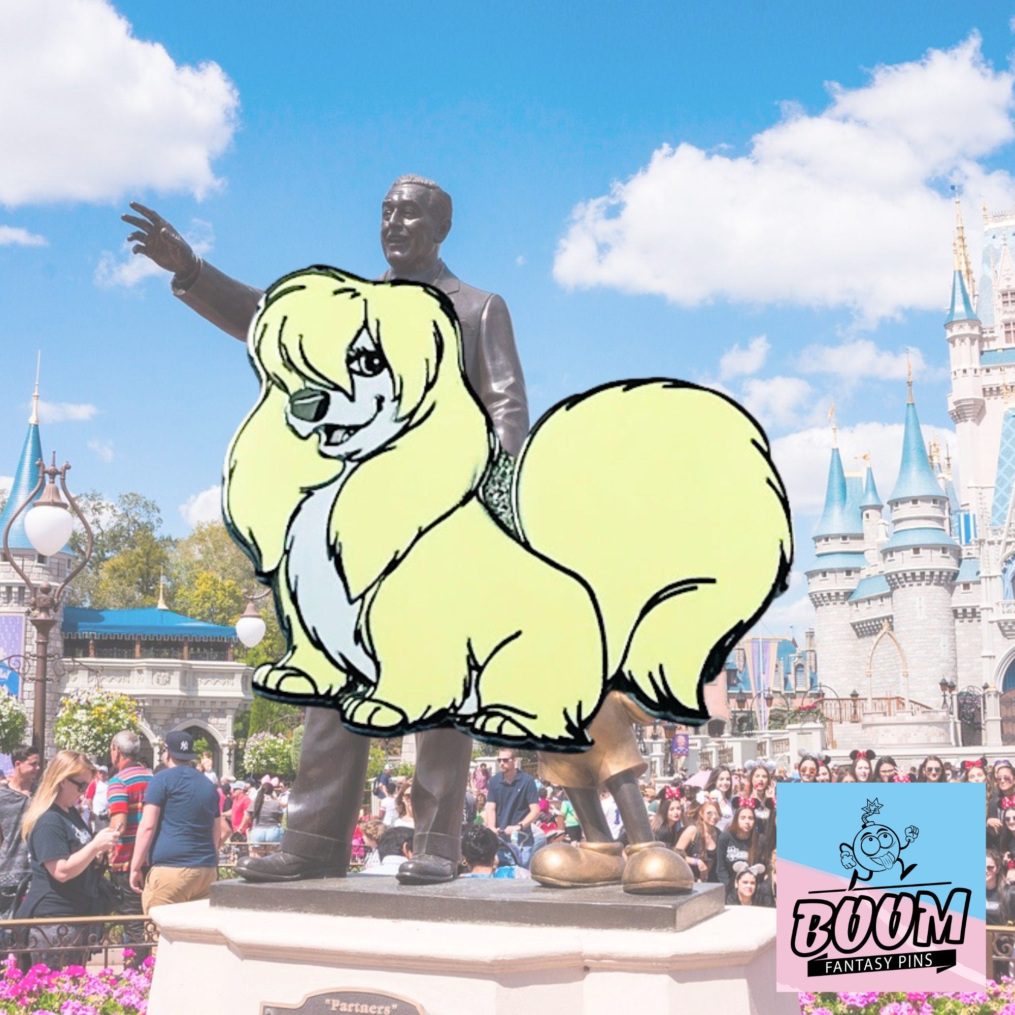 Pin – Peg from Lady and the Tramp – Disney Fantasy