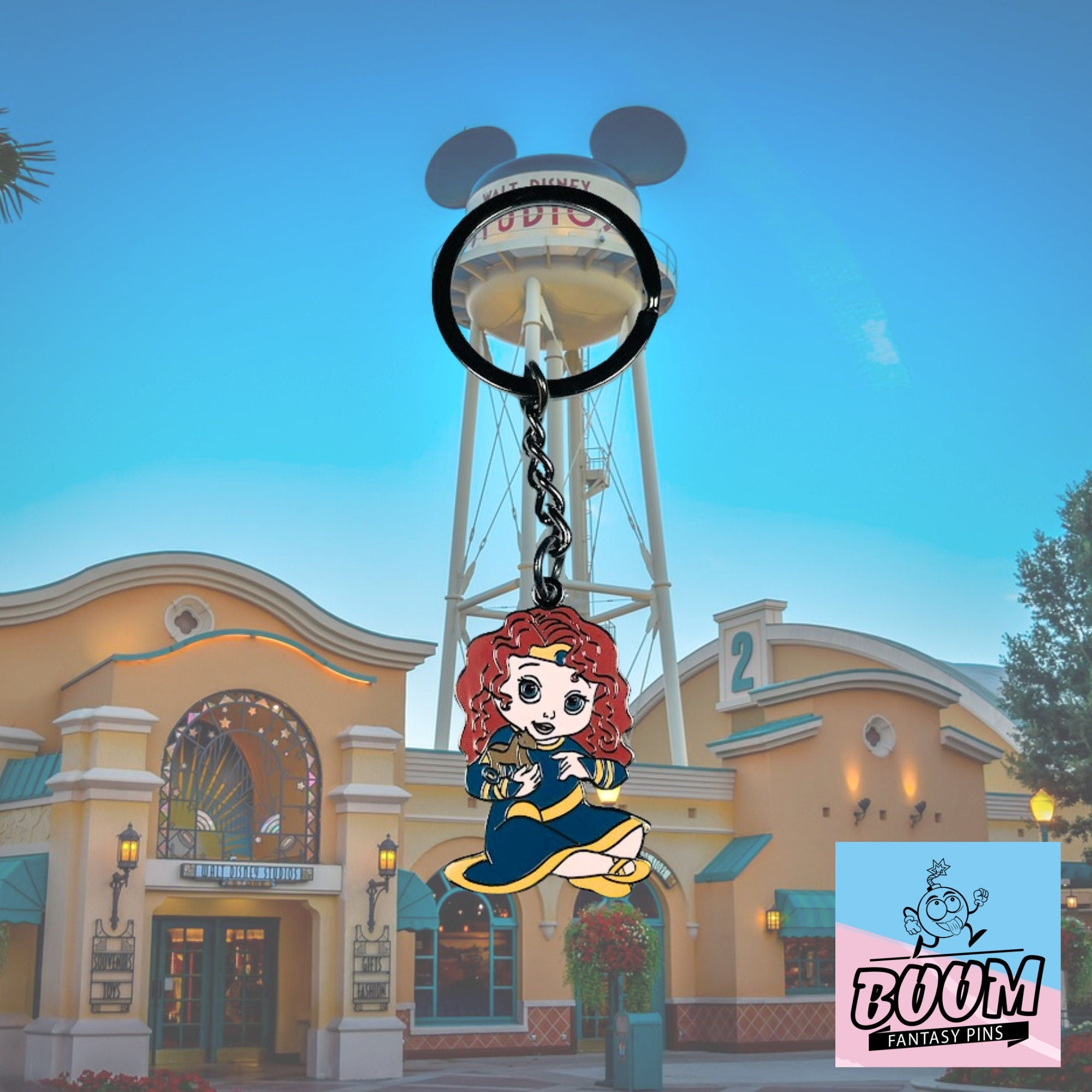 Porte-clés – Merida de Rebelle – Disney Fantasy