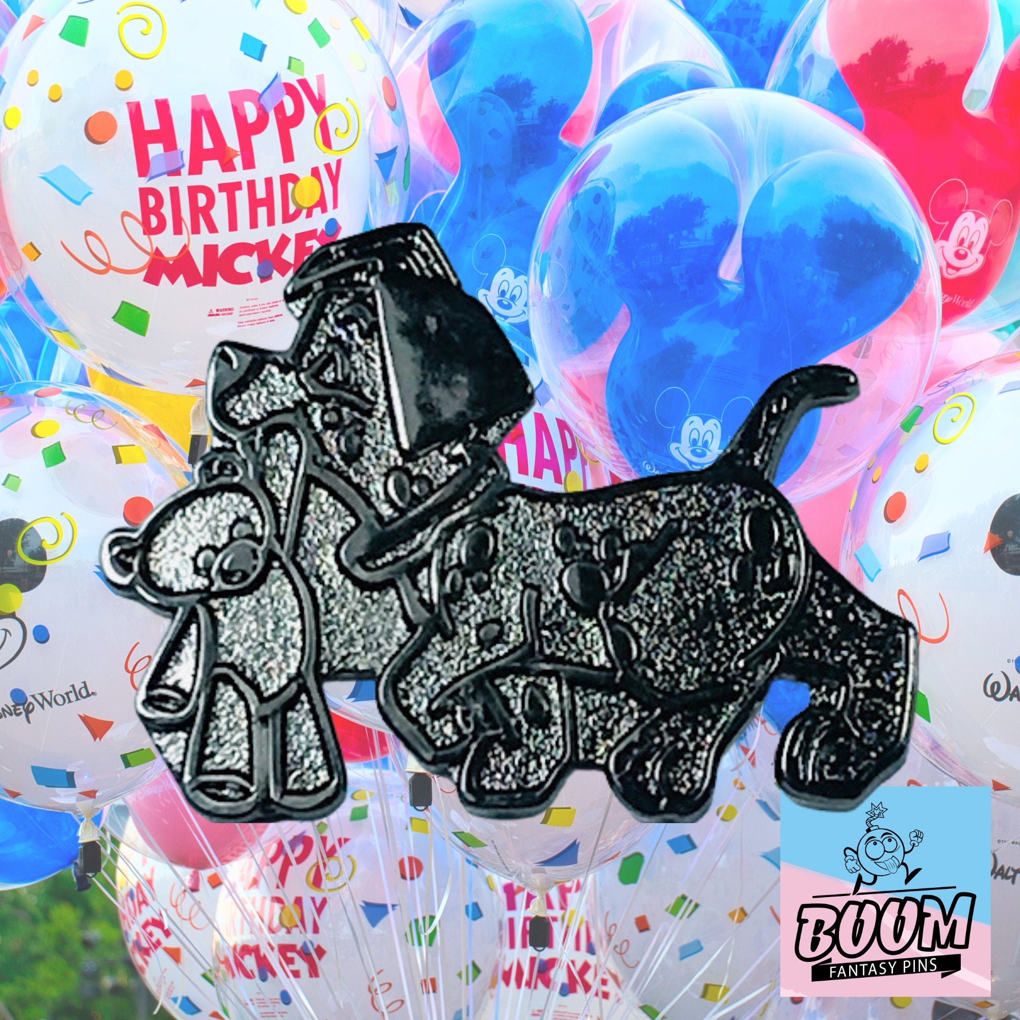 Pin – Patch y Teddy de 101 Dálmatas – Disney Fantasy