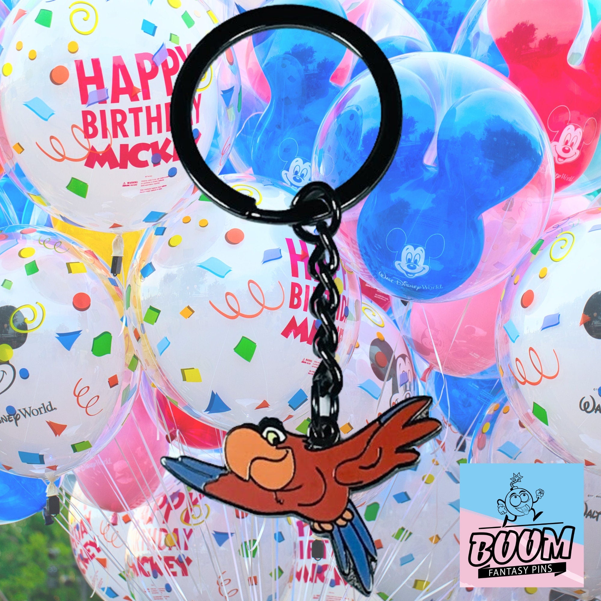 Porte-clés – Iago d'Aladdin – Disney Fantasy