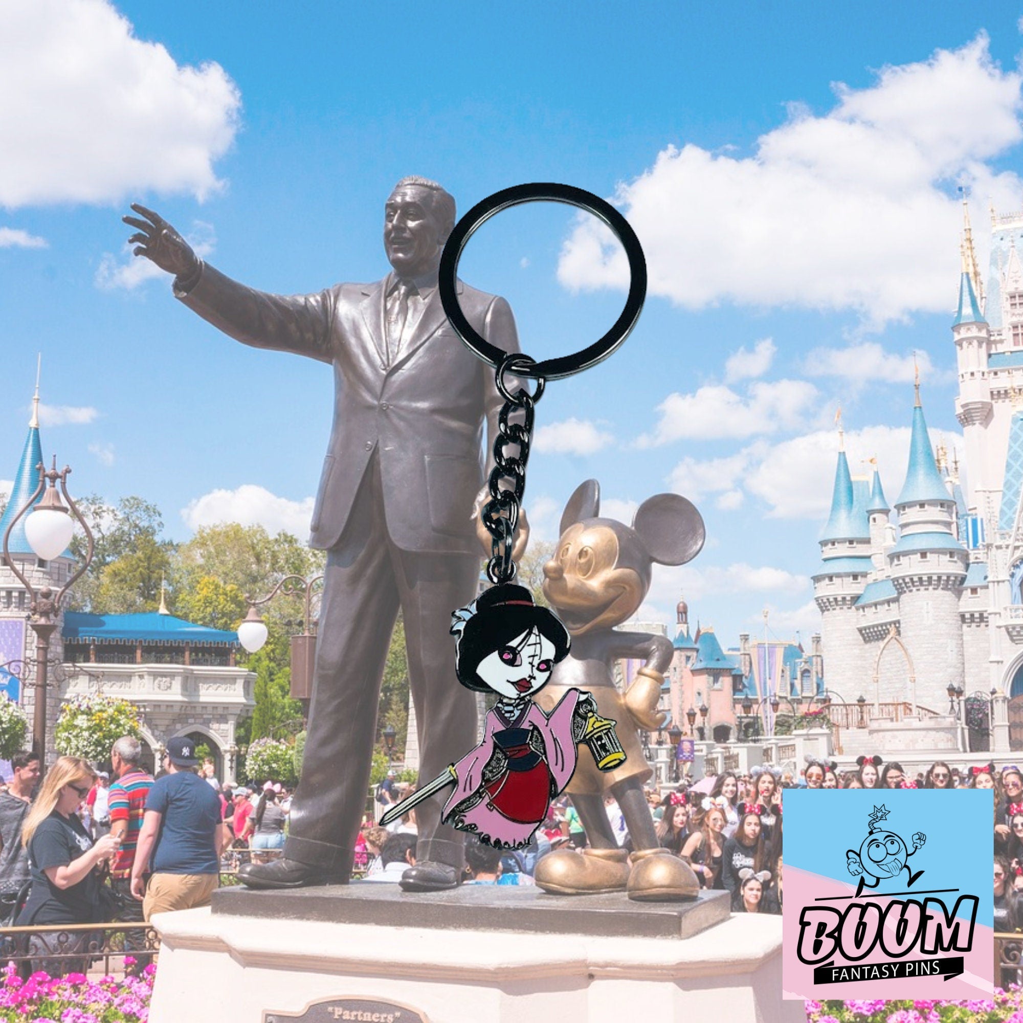 Porte-clés – Mulan du film Mulan – Disney Fantasy