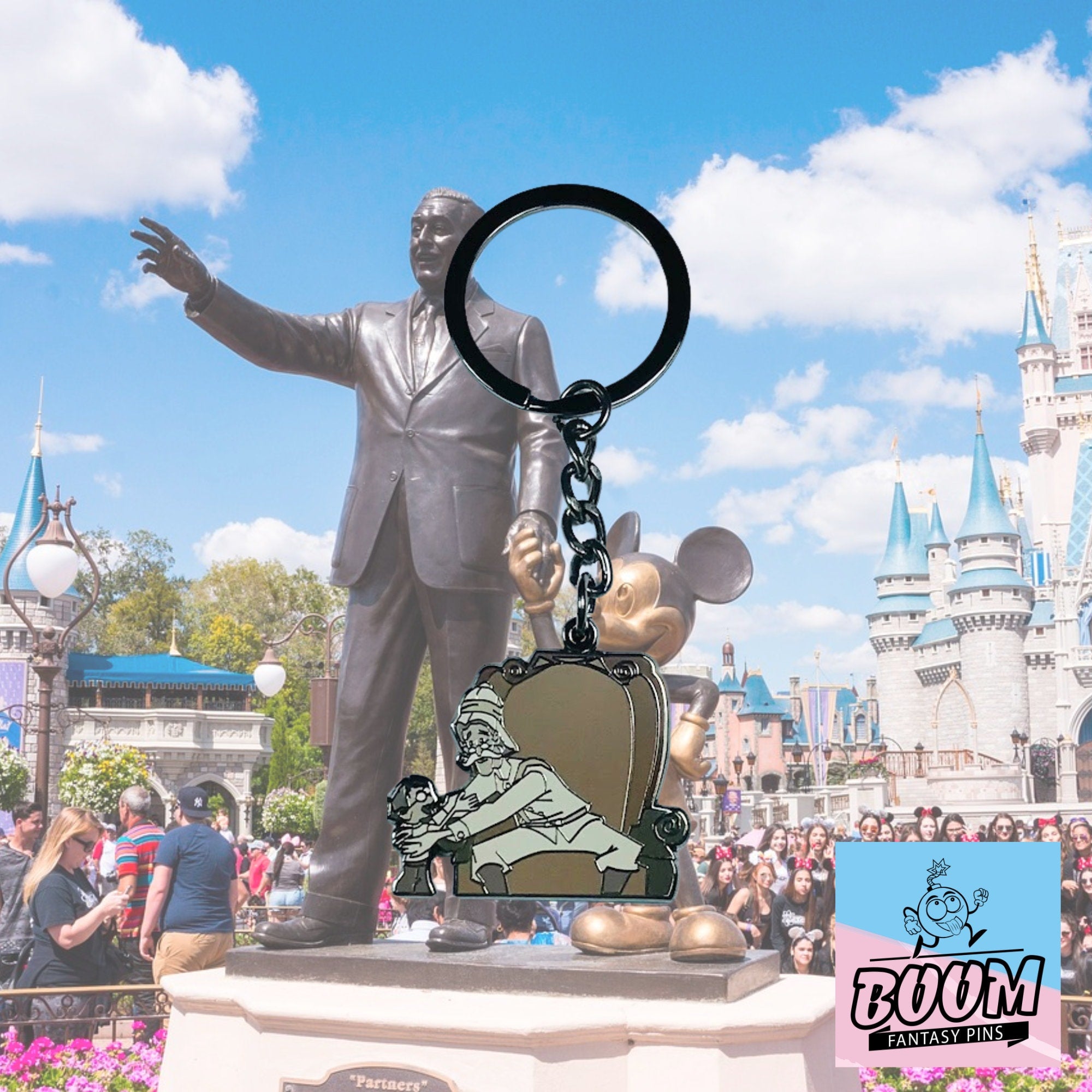 Llavero – Milo Thatch y Thaddeus Thatch de Atlantis: El Imperio Perdido – Disney Fantasy