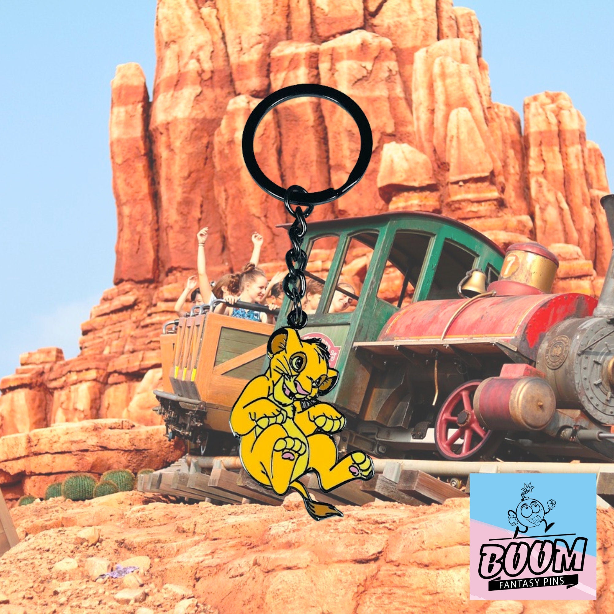 Porte-clés – Simba du Roi Lion – Disney Fantasy