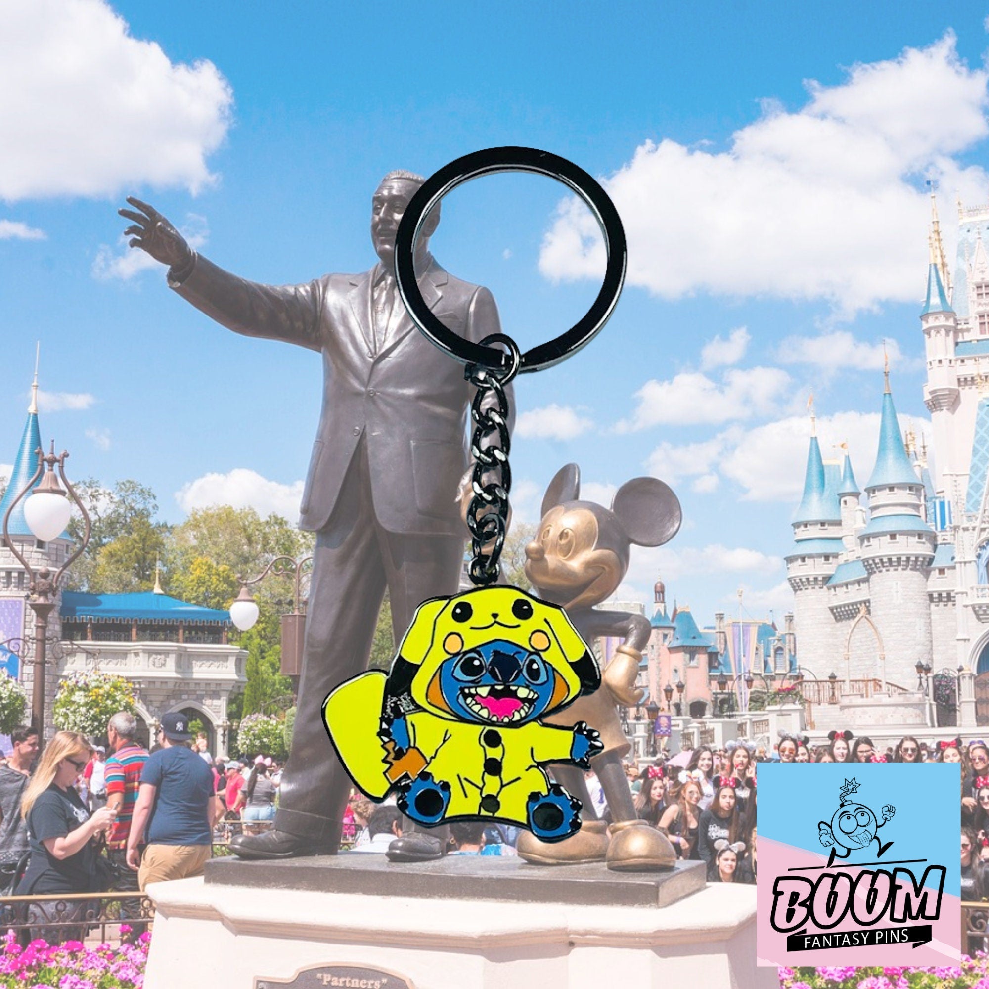 Porte-clés – Stitch Expérience 626 de Lilo &amp; Stitch – Disney Fantasy