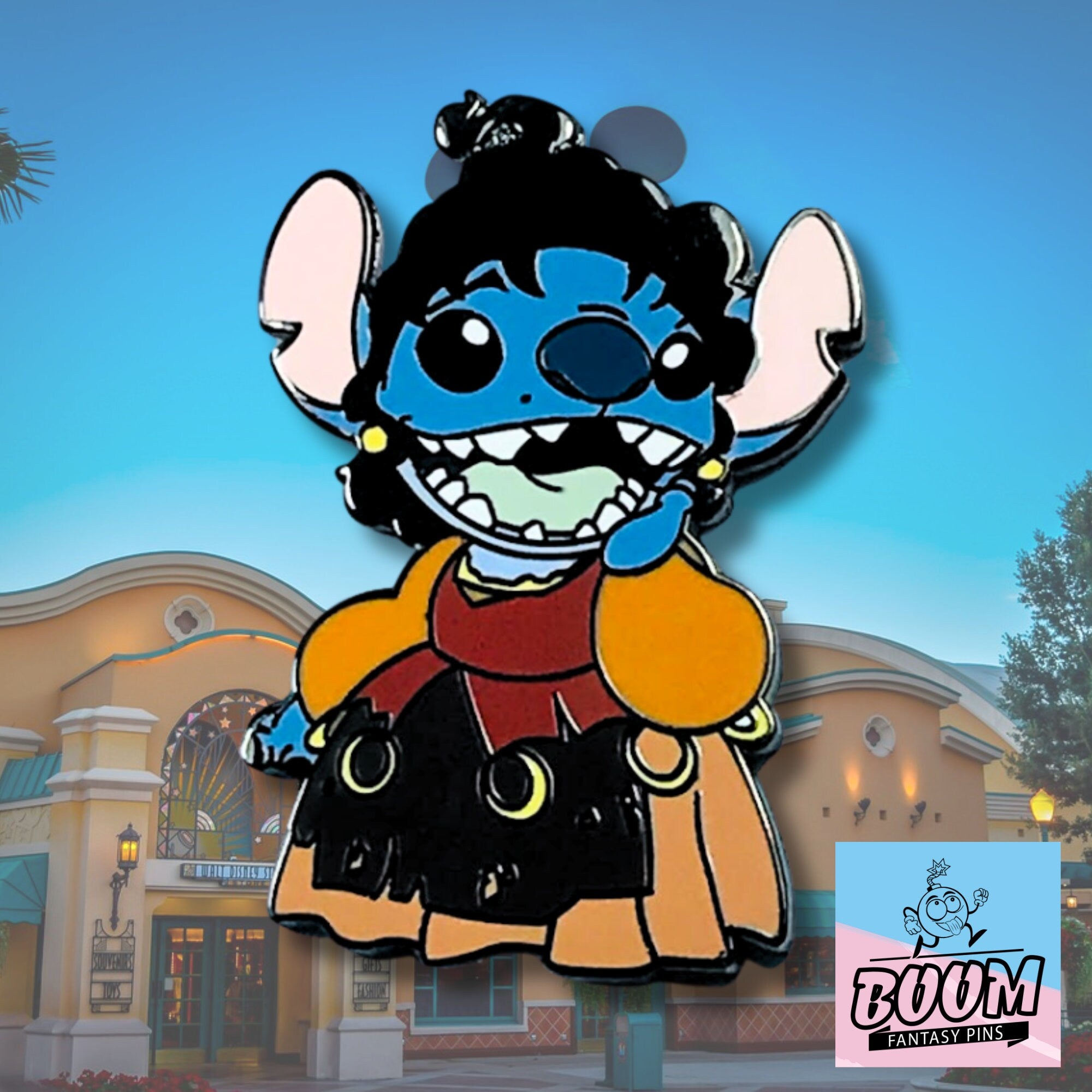 Pin – Stitch como Mary Sanderson de Hocus Pocus – Disney Fantasy