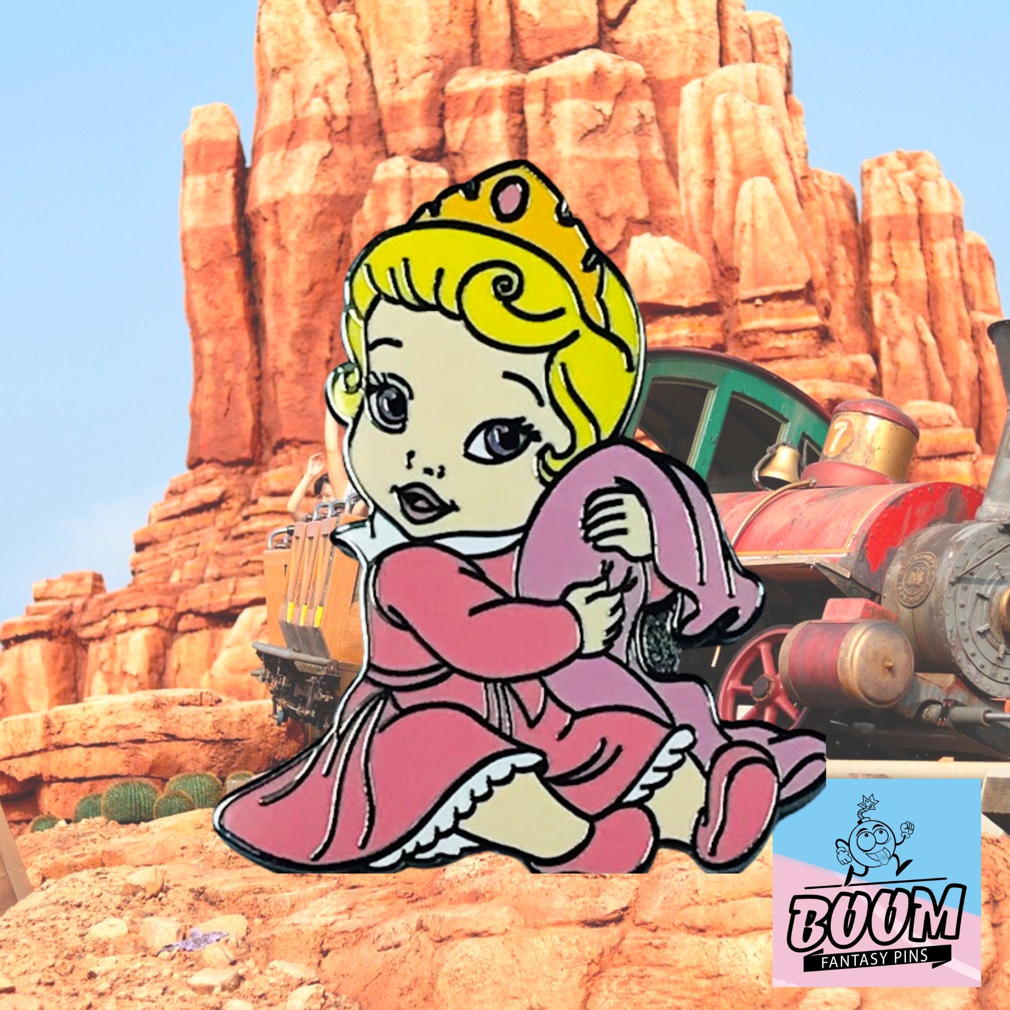 Pin's – Aurore enfant de La Belle au bois dormant – Disney Fantasy