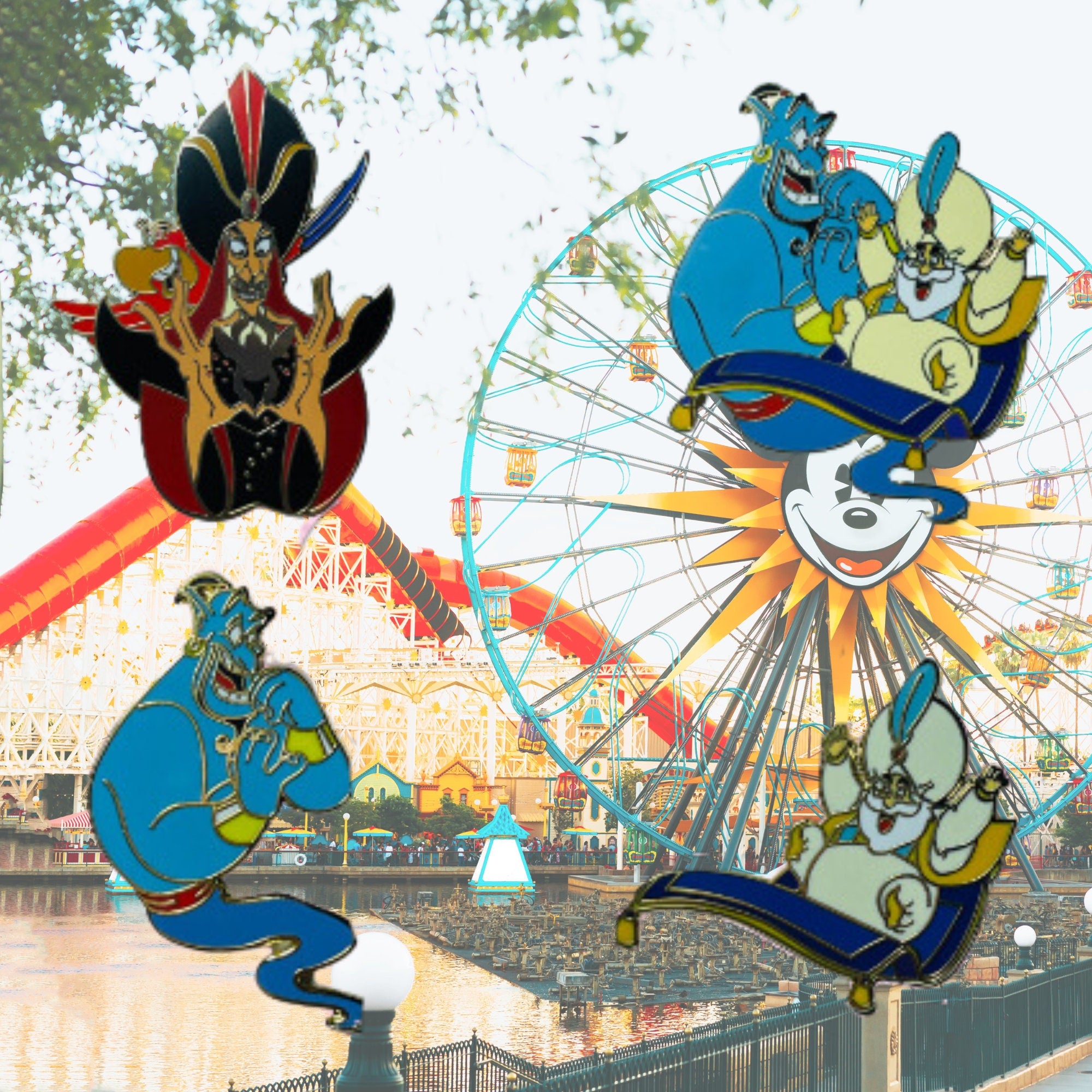 Pin's – Aladdin du film Aladdin – Disney Fantasy