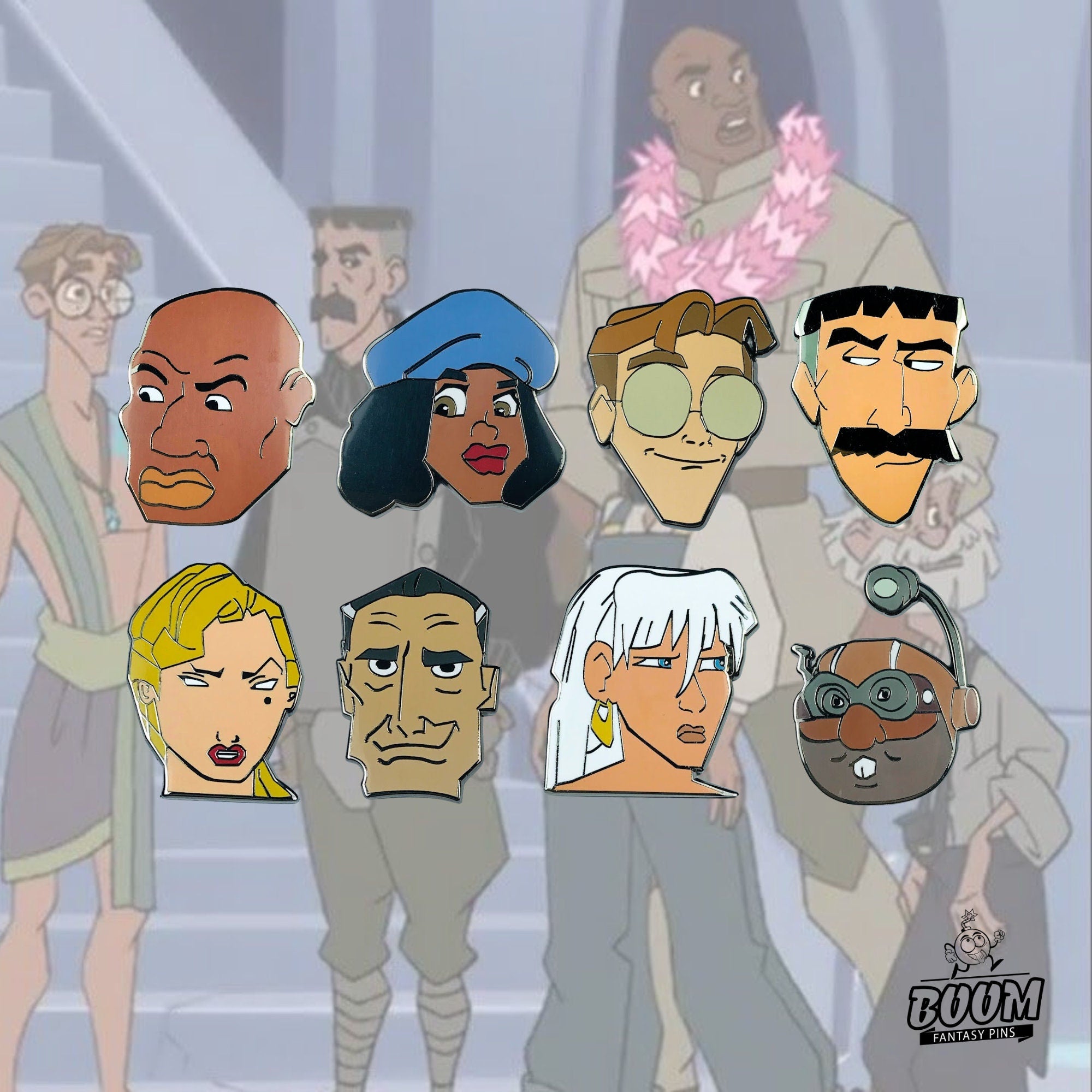 Pin's – Princesse Kida d'Atlantide, l'empire perdu – Disney Fantasy