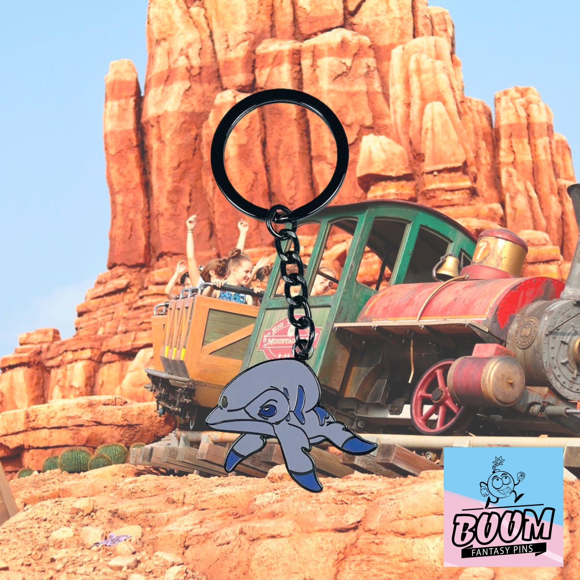 Llavero – Experimento Sombrío 136 de Lilo &amp; Stitch Disney Fantasy