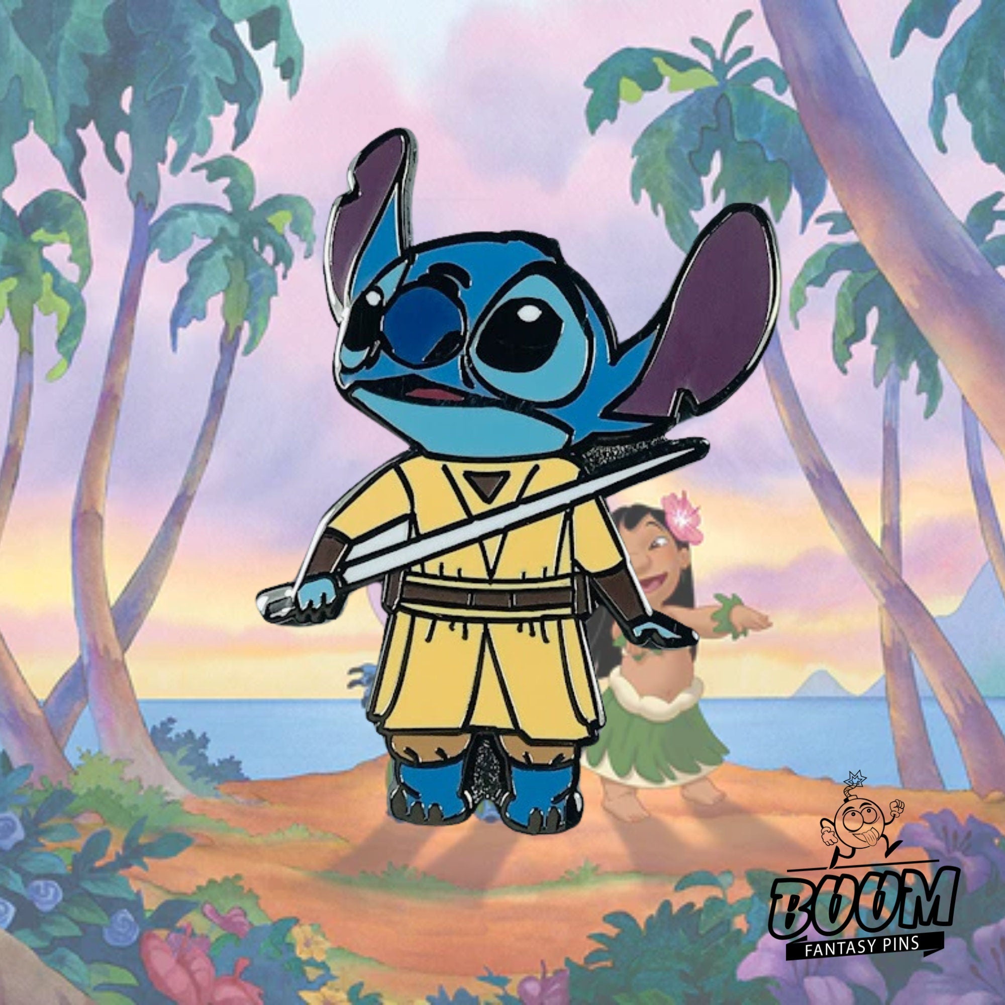 Pin – Stitch como Rey de Lilo y Stitch – Disney Fantasy