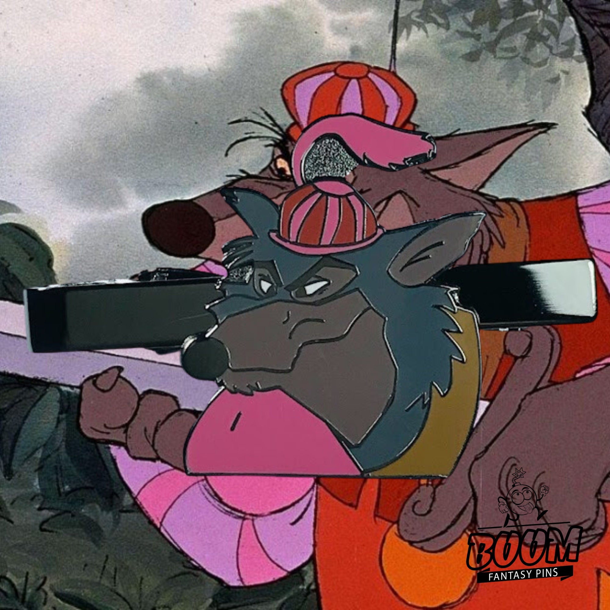 Pinza de corbata – Sheriff de Nottingham de Robin Hood – Disney Fantasy