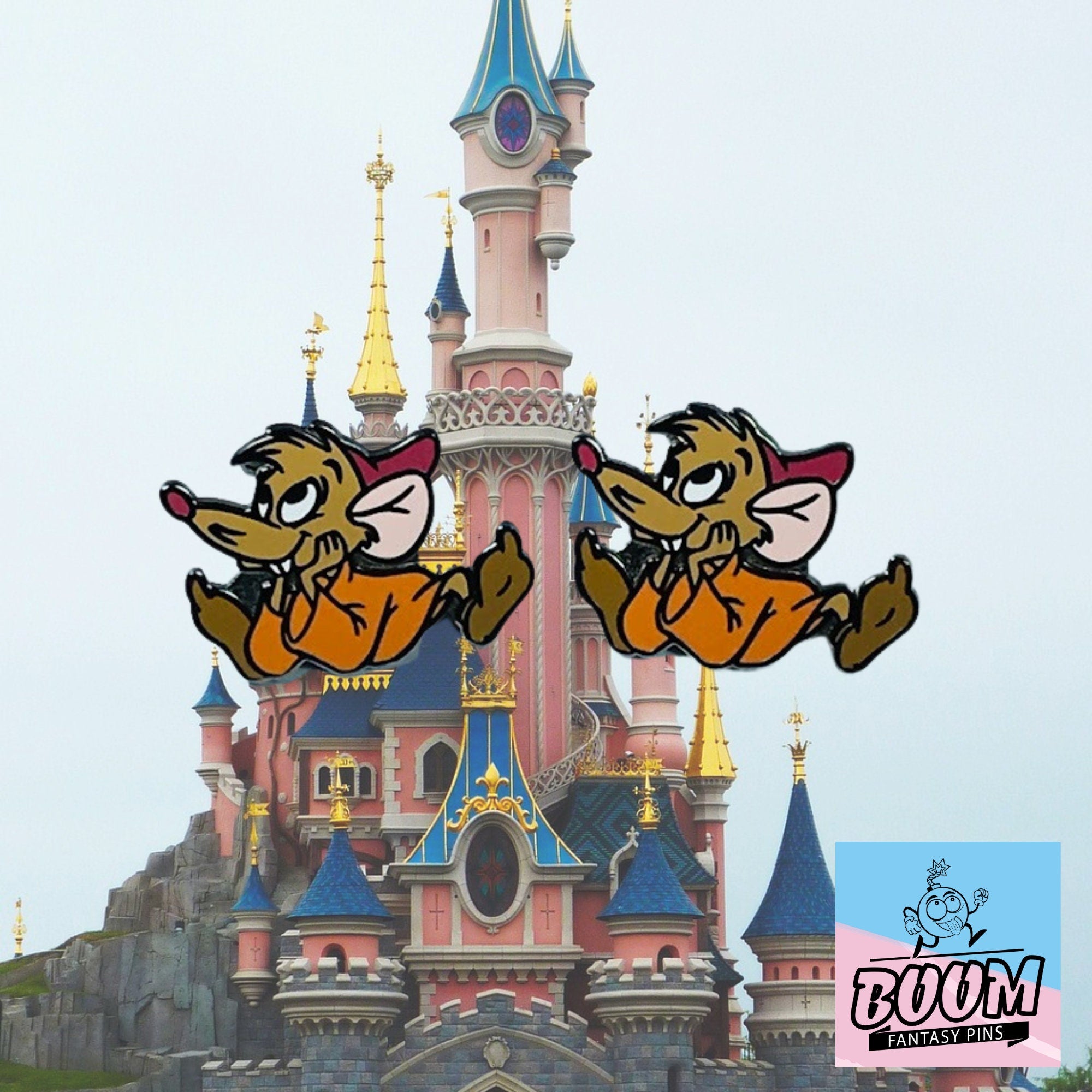 Boutons de manchette – Jaq de Cendrillon – Disney Fantasy