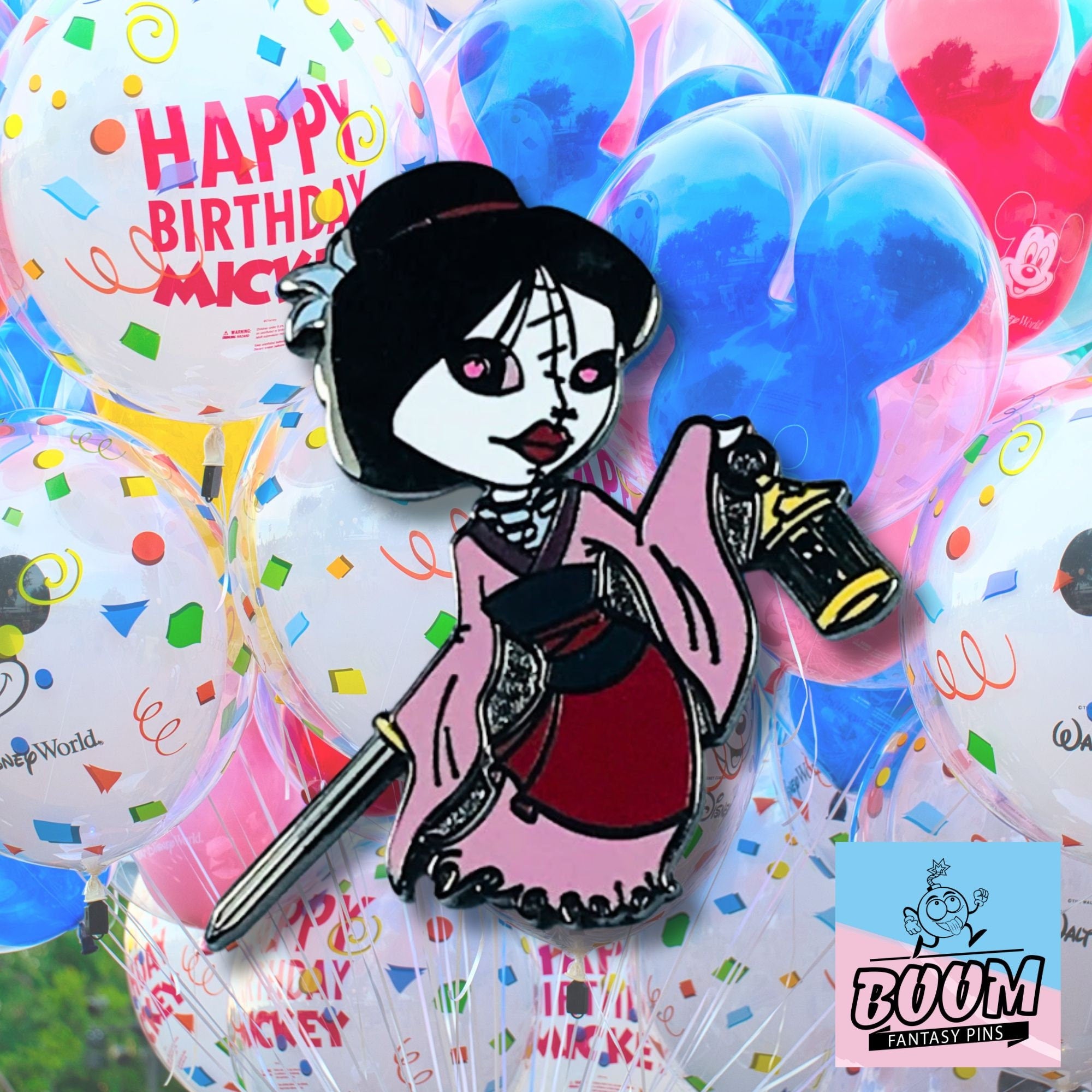 Pin – Fa Mulan como Zombie de Mulan – Disney Fantasy