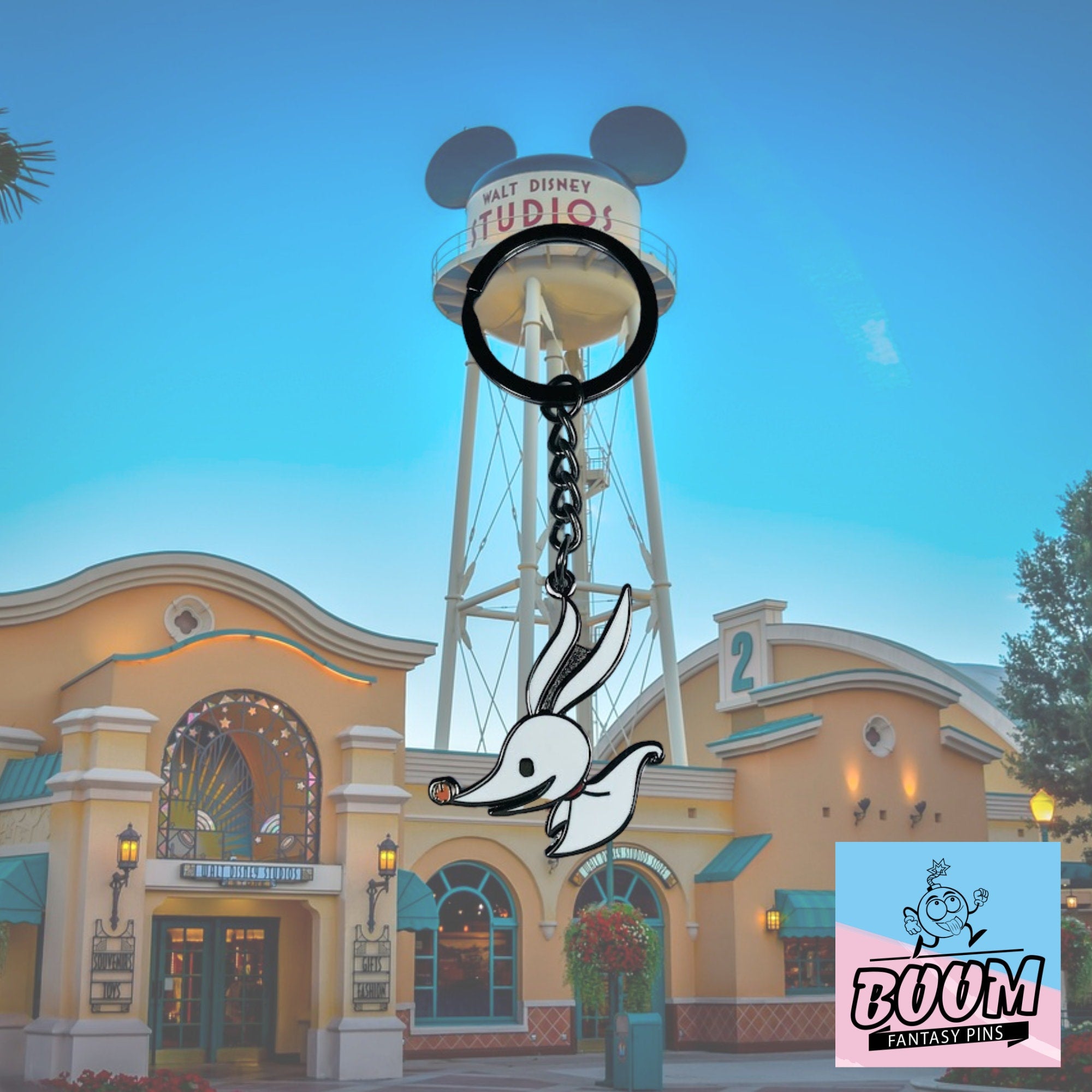 Keychain – Zero from The Nightmare Before Christmas – Disney Fantasy