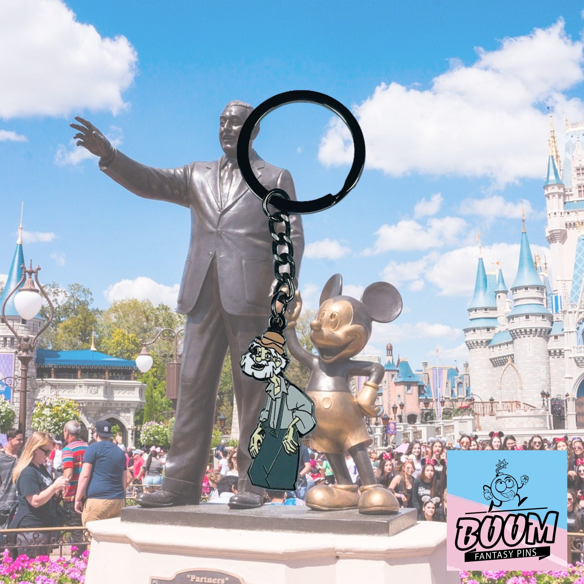 Llavero – Cookie Farnsworth de Atlantis: El Imperio Perdido – Disney Fantasy