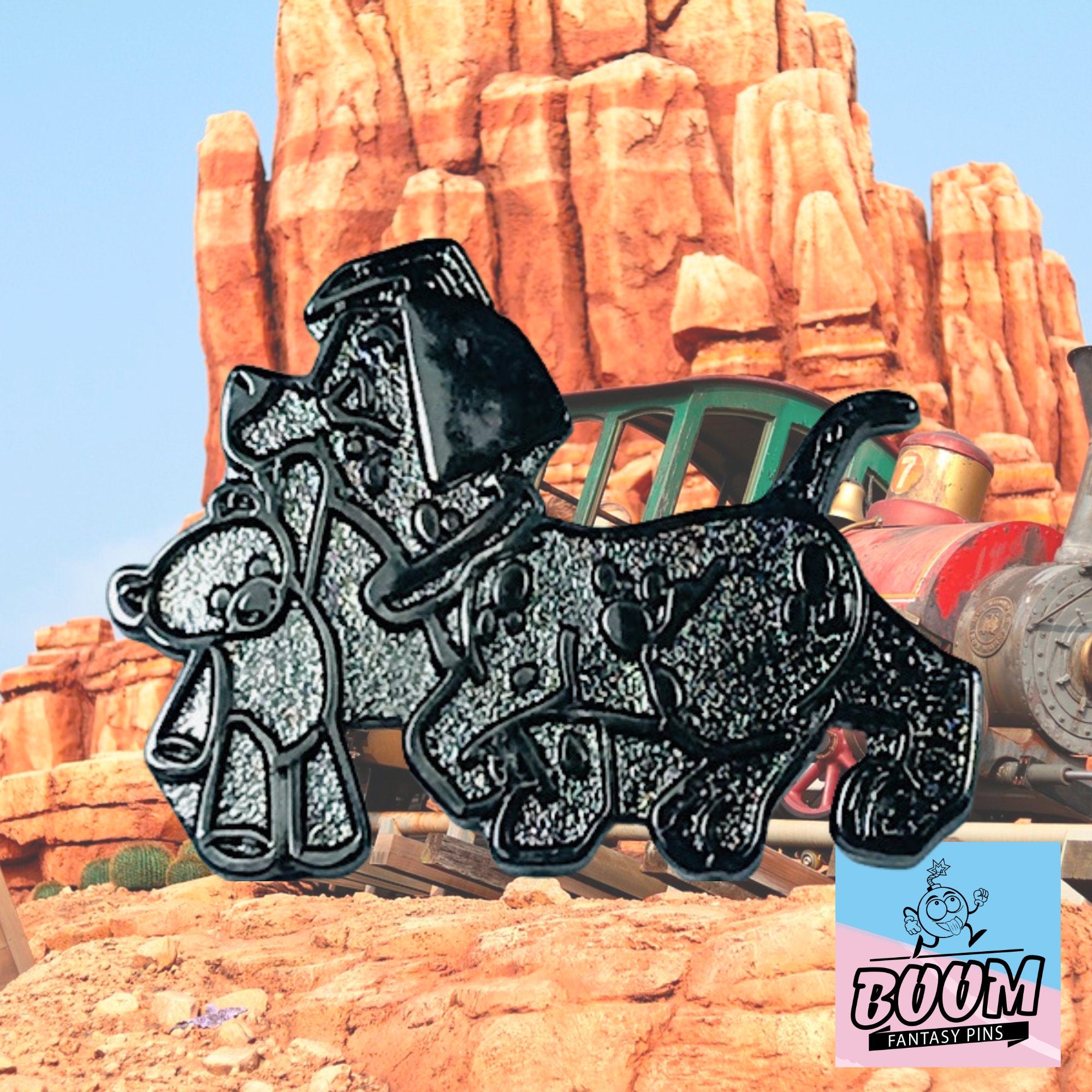 Pin – Patch y Teddy de 101 Dálmatas – Disney Fantasy