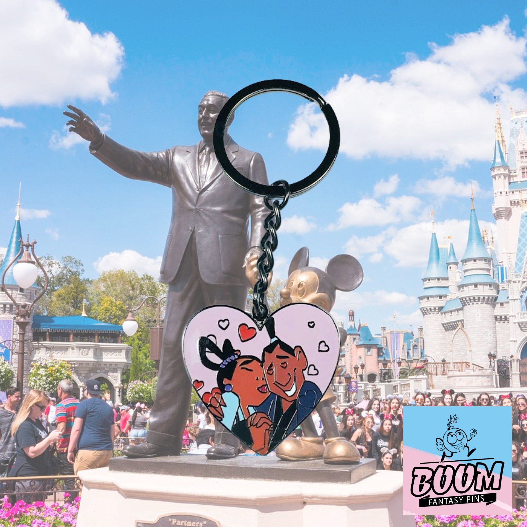 Llavero – Ting Ting y Ling de Mulan II – Disney Fantasy