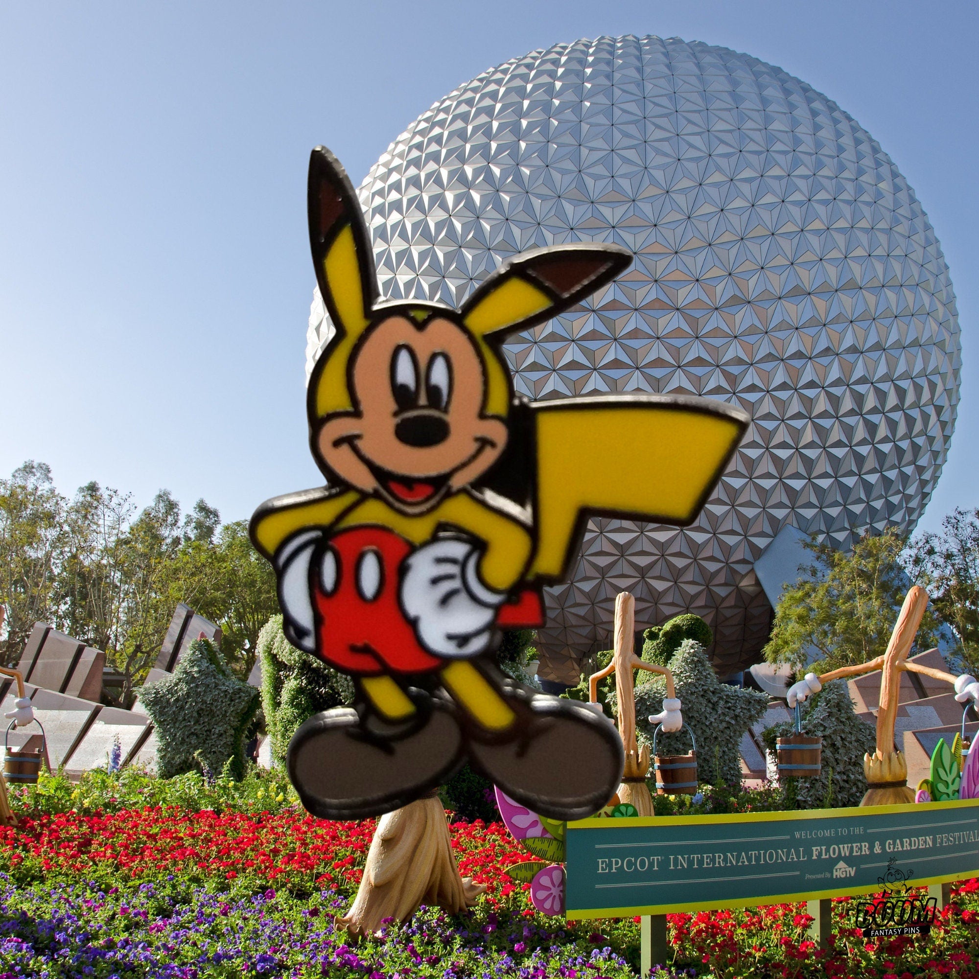 Pin – Mickey Mouse as Pikachu from Mickey Mouse – Disney Fantasy