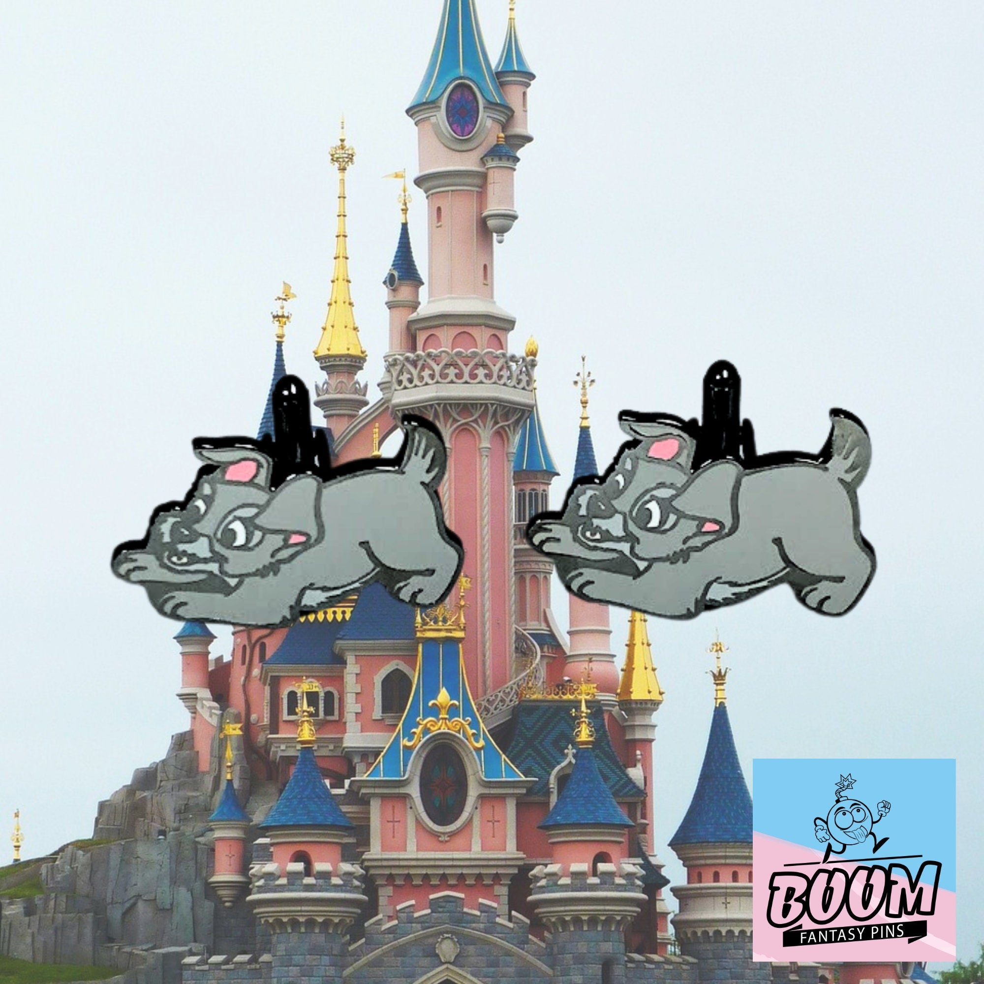 Boutons de manchette – Scamp de La Belle et le Clochard 2 – Disney Fantasy