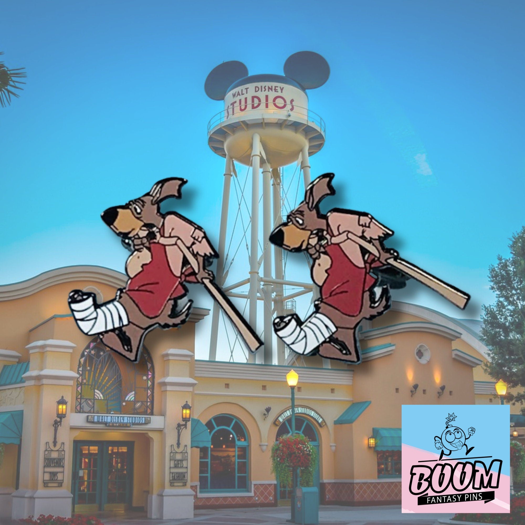 Cufflinks – Otto from Robin Hood – Disney Fantasy