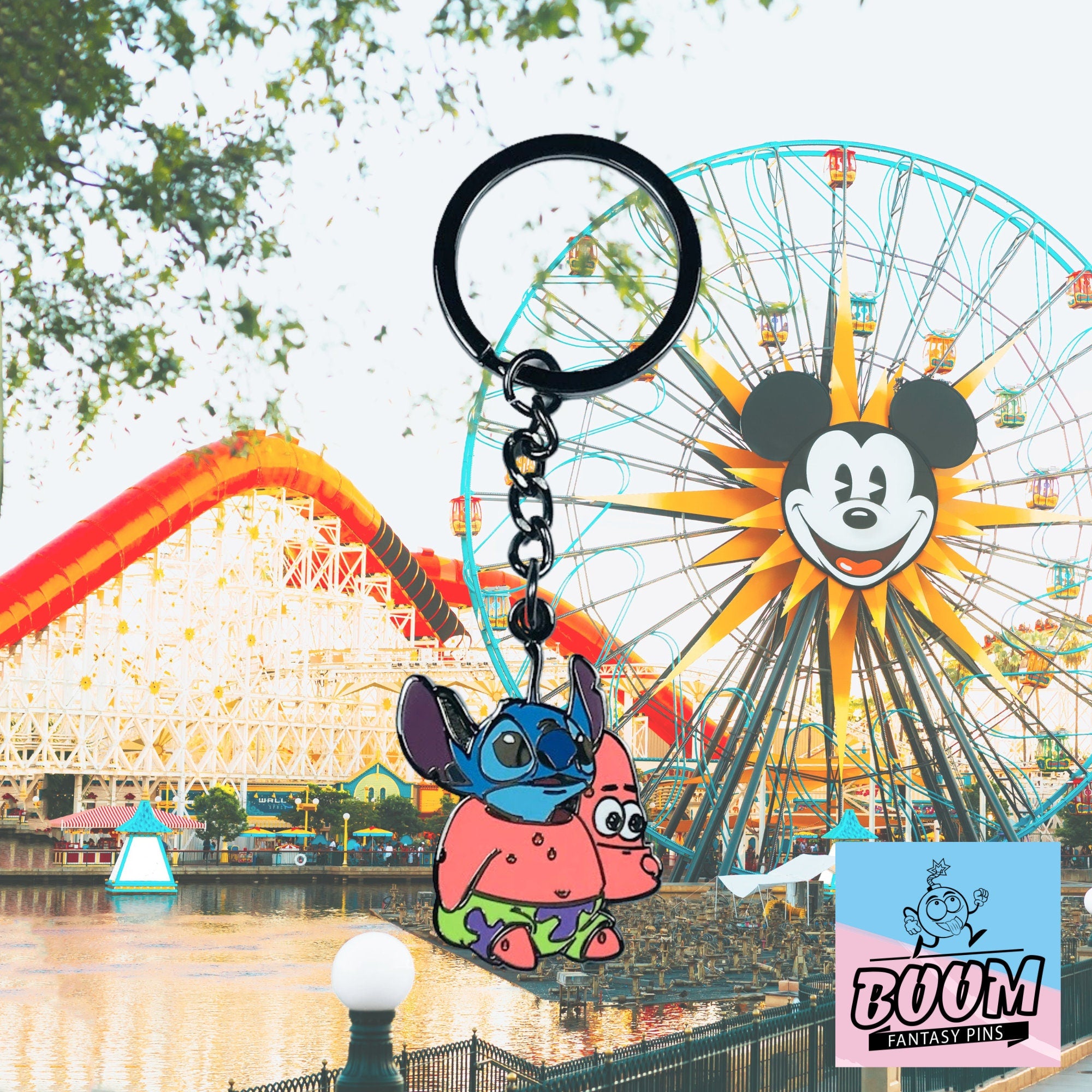 Llavero - Stitch como Patrick de Lilo &amp; Stitch - Disney Fantasy